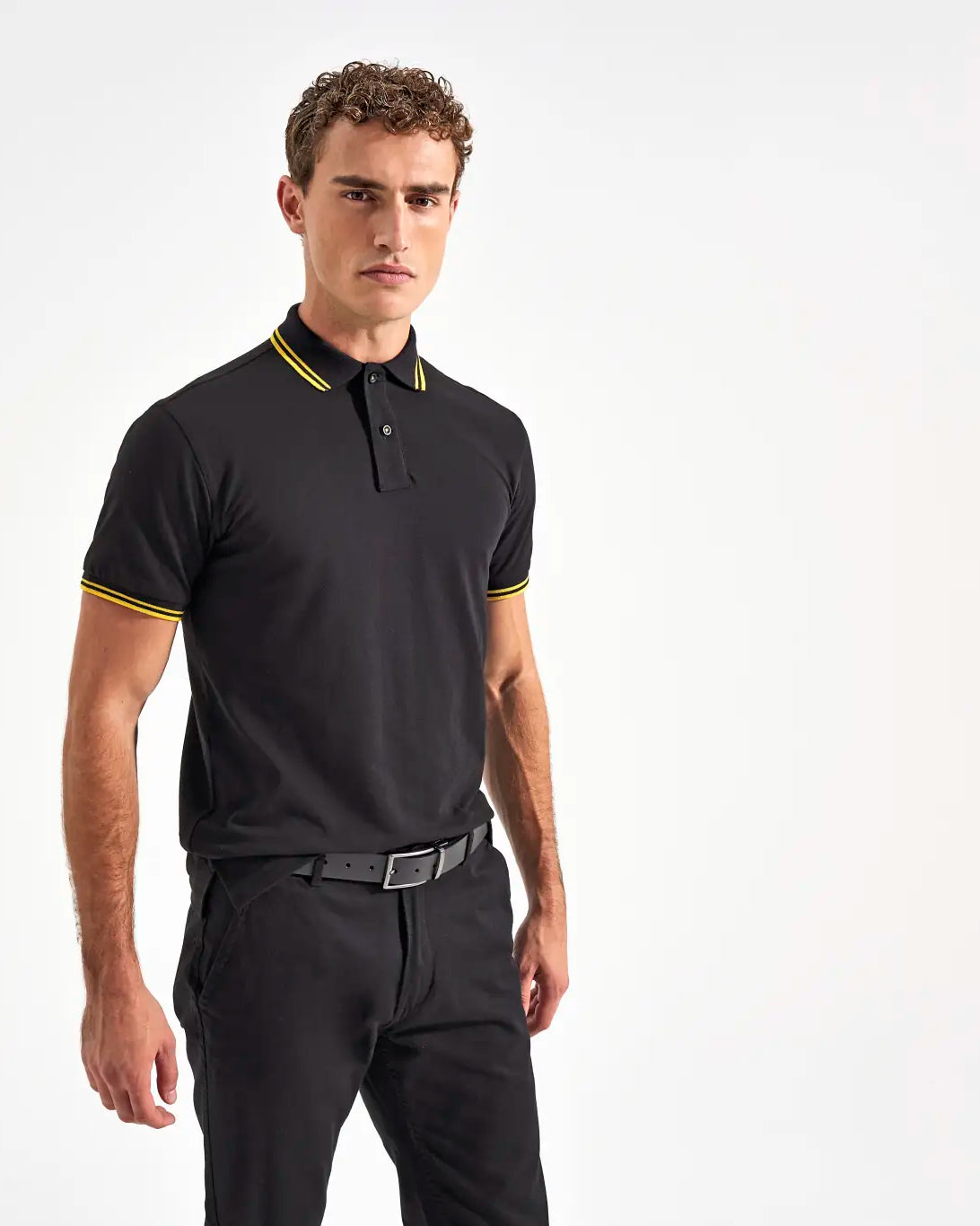 all-groups Men's Classic Fit Tipped Polo