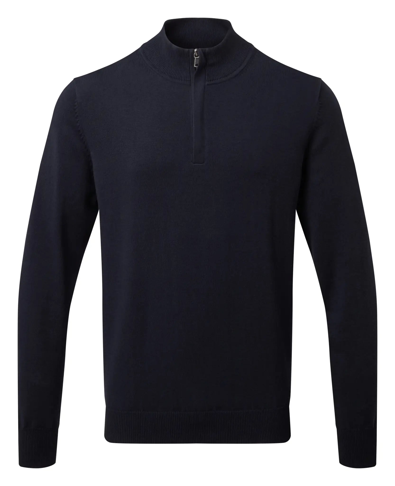 all-groups Men's Cotton Blend 14 Zip Sweater