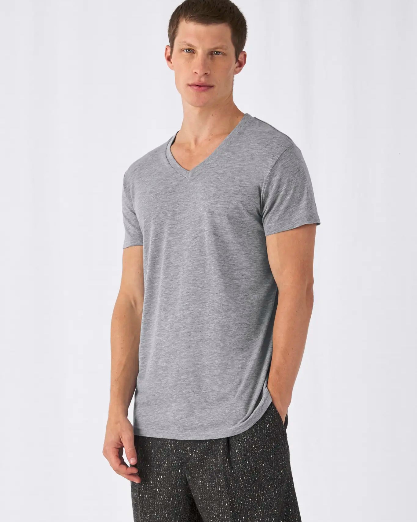 all-groups Men's V Neck Triblend T-Shirt