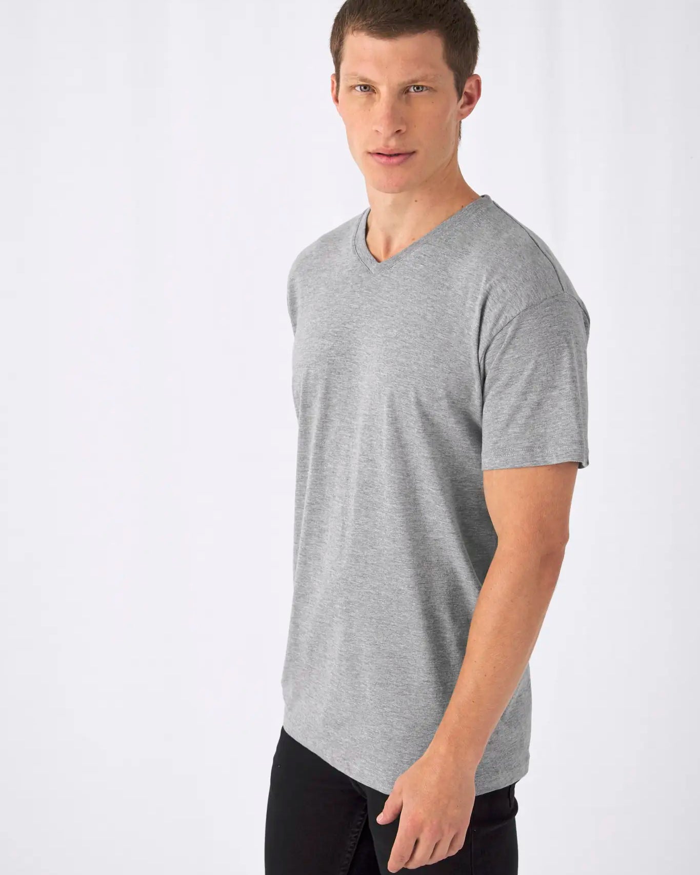 all-groups Men's T-Shirt Exact V Neck