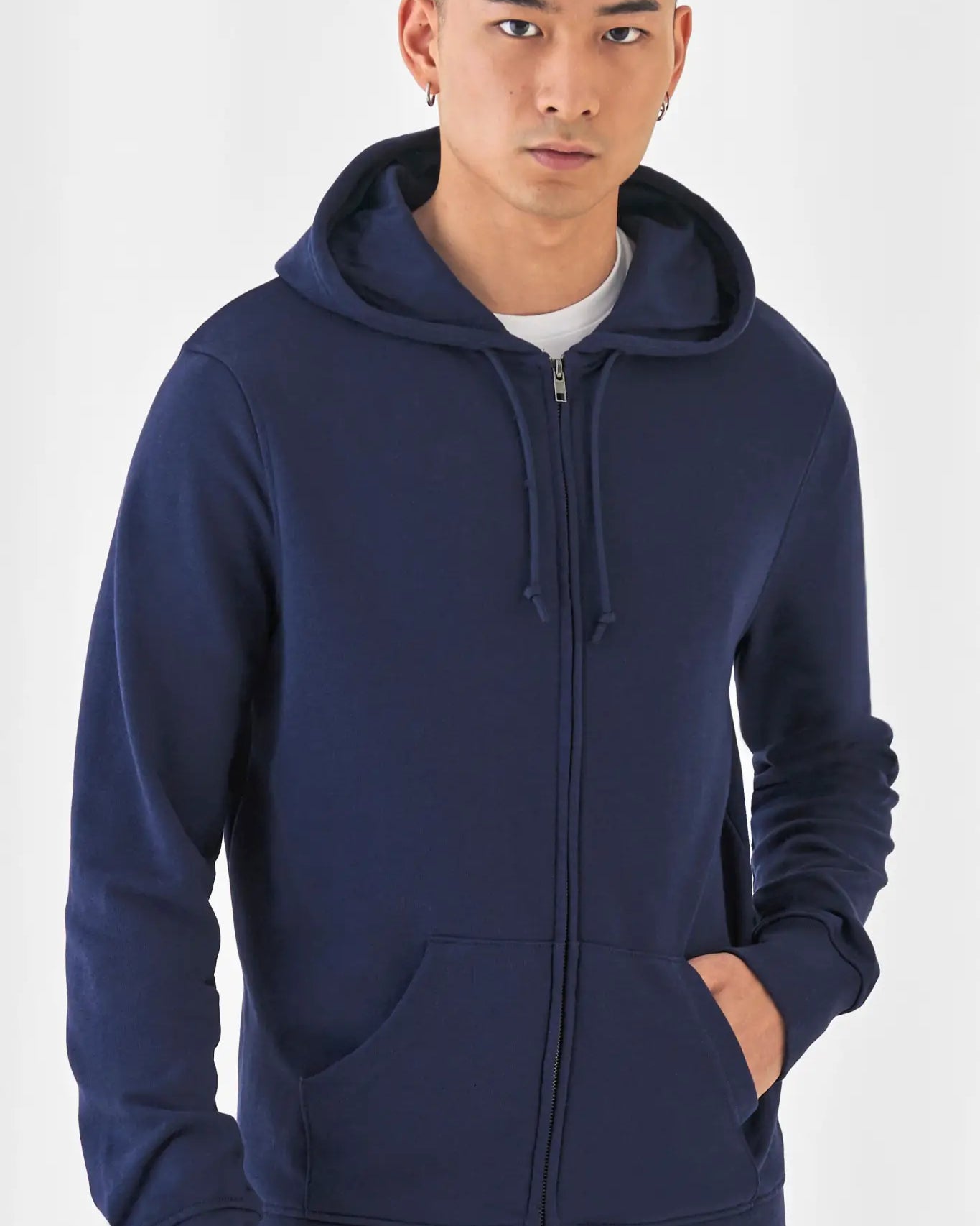 all-groups Men's Inspire Zipped Hood Jacket