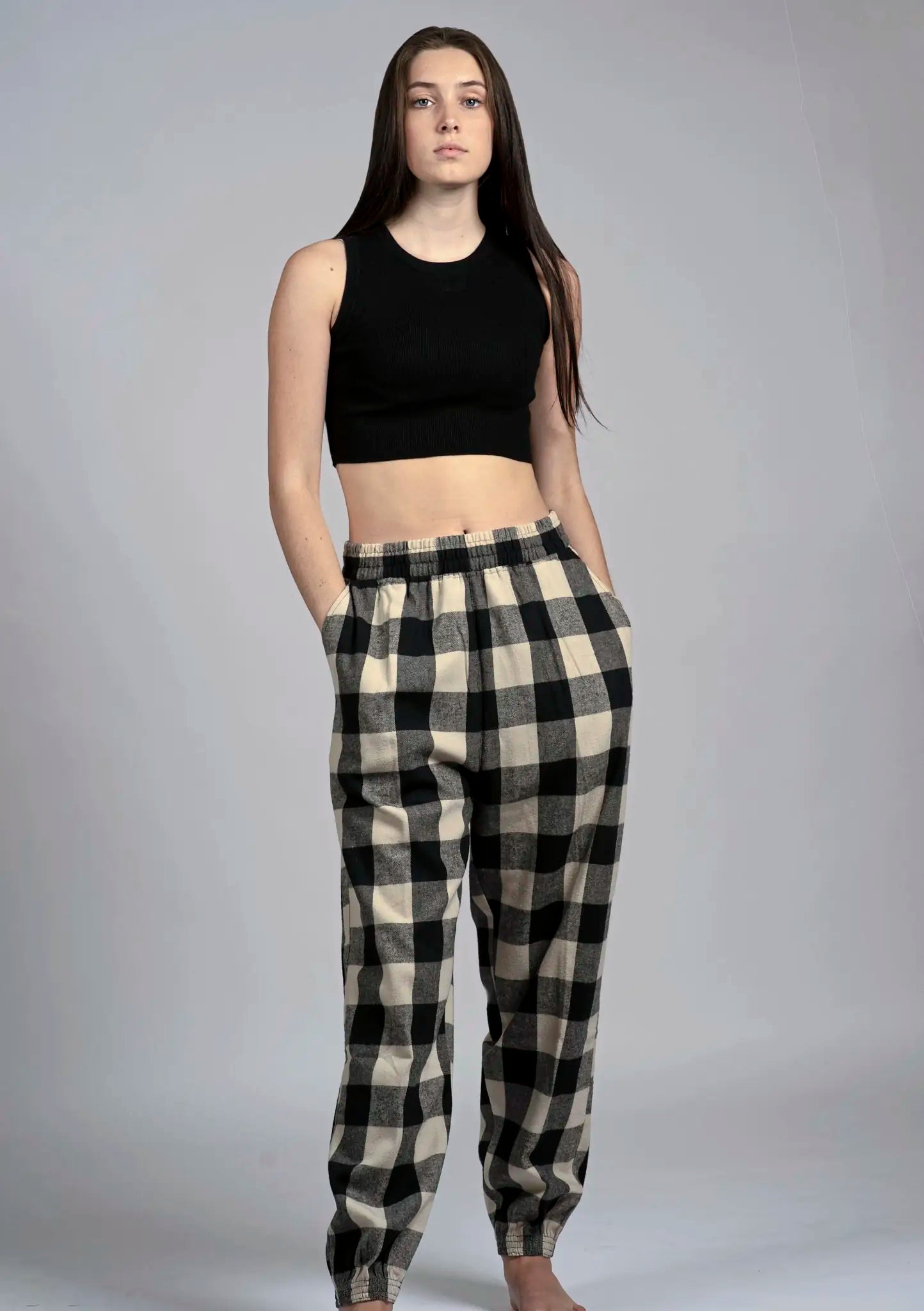 all-groups Men's Flannel Jogger Pant
