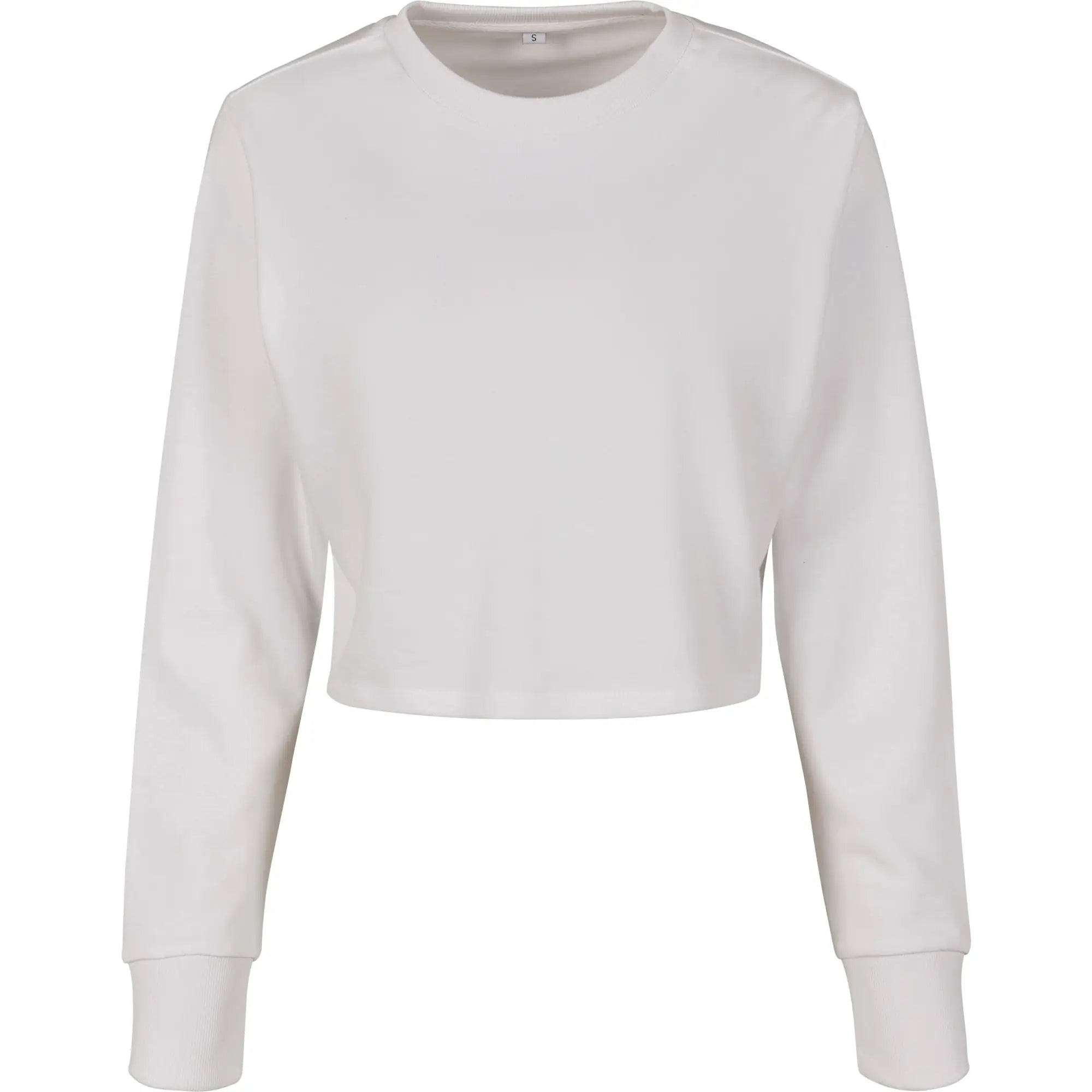 all-groups Women's Terry Cropped Crew