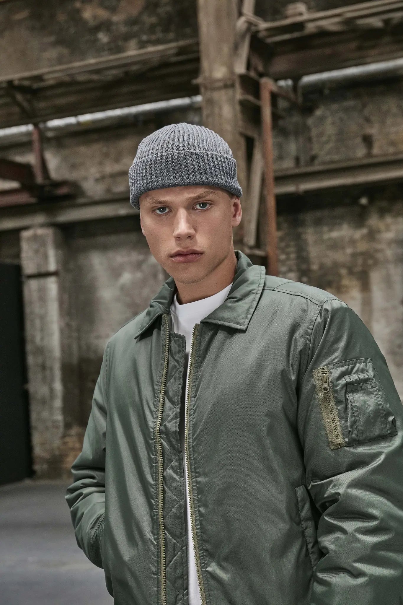 all-groups Recycled Yarn Fisherman Beanie