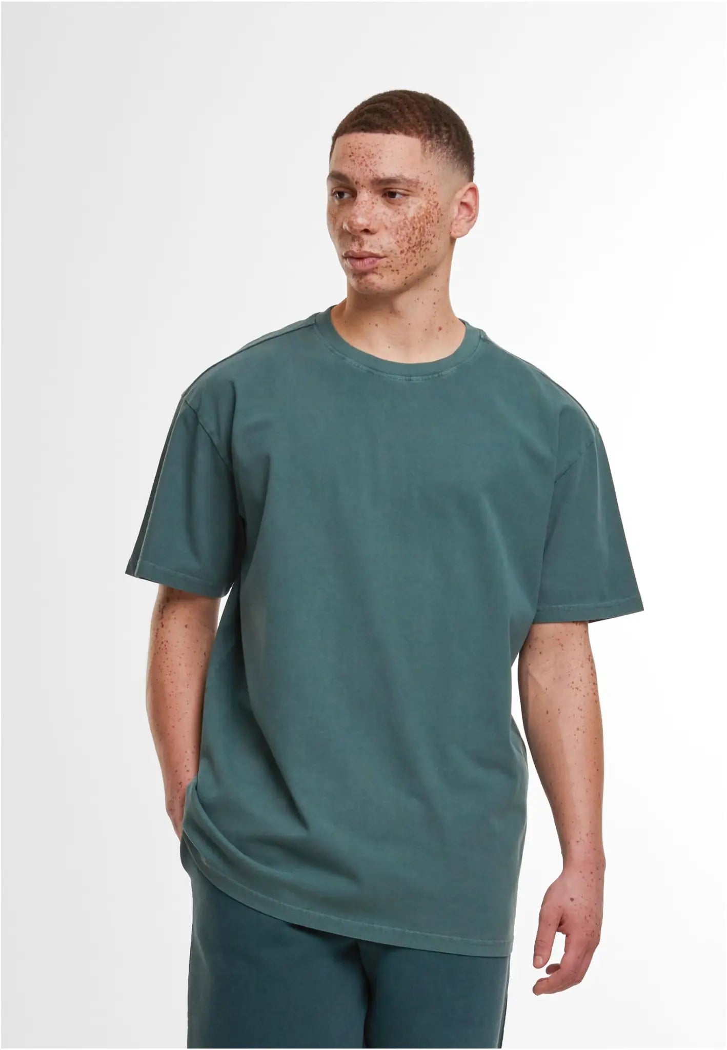 all-groups Men's Acid Washed Heavy Oversize T-Shirt