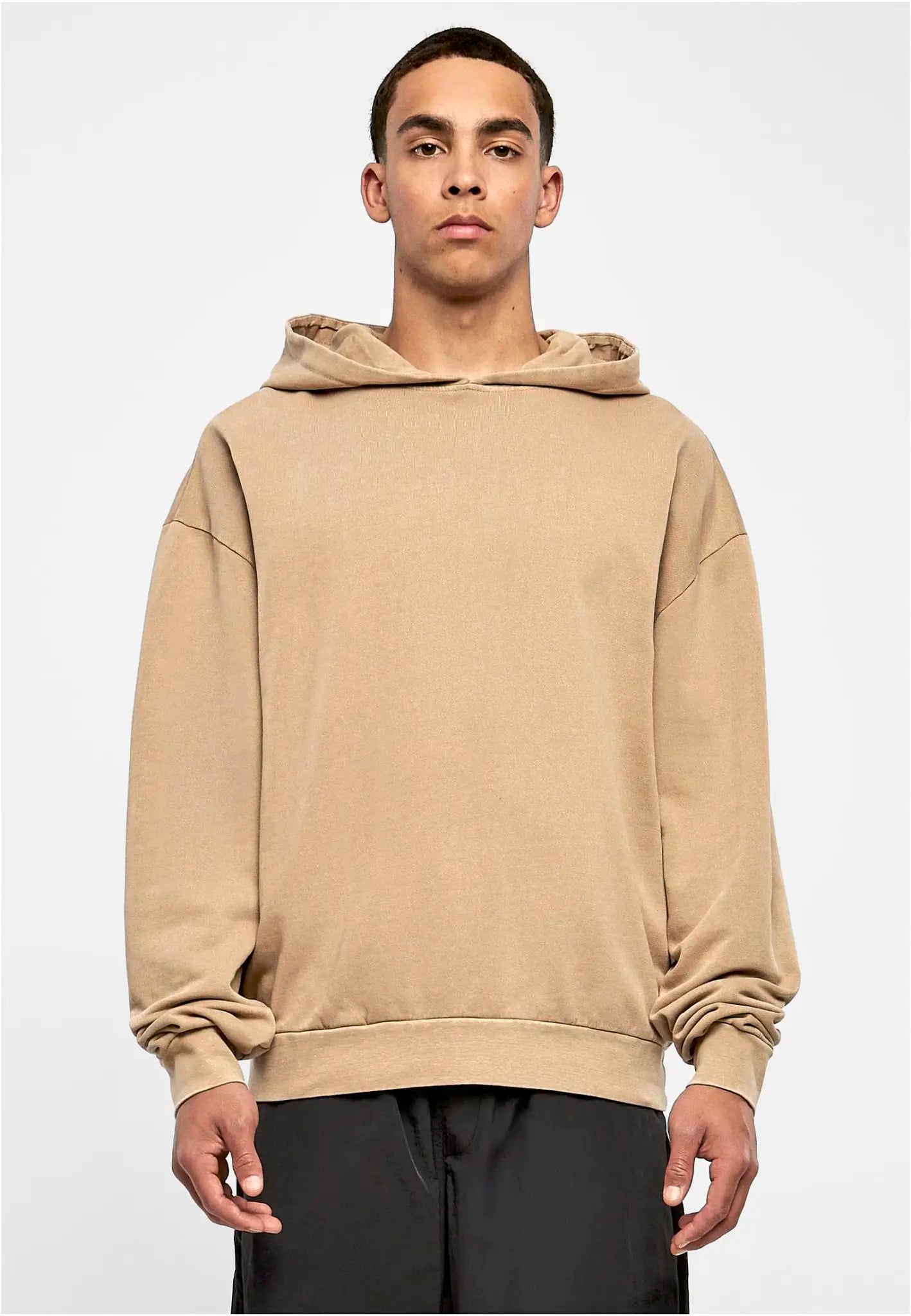 all-groups Men's Acid Washed Oversize Hoodie