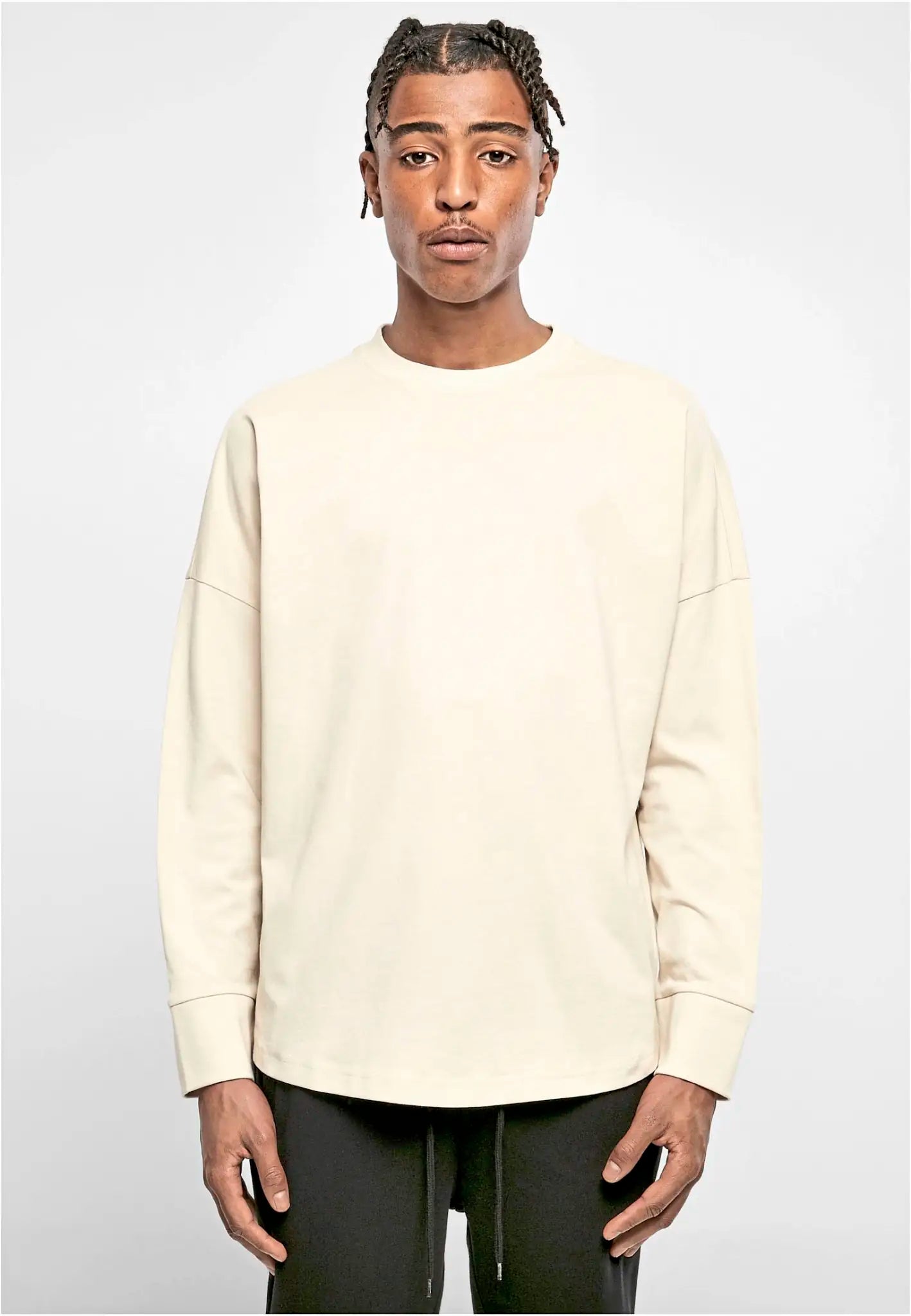 all-groups Men's Oversized Cut On Sleeve Longsleeve