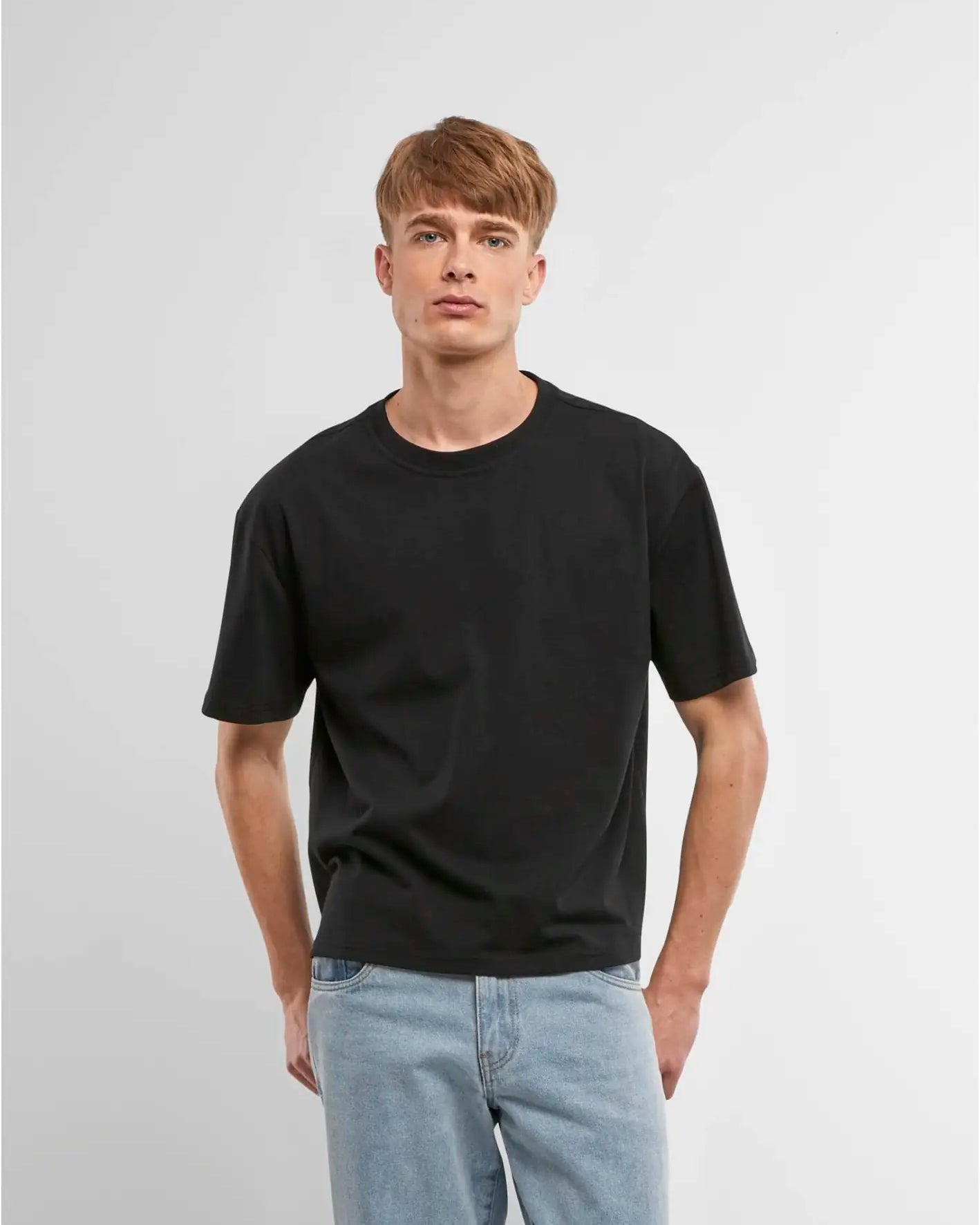 all-groups Men's Cropped Oversized T-Shirt