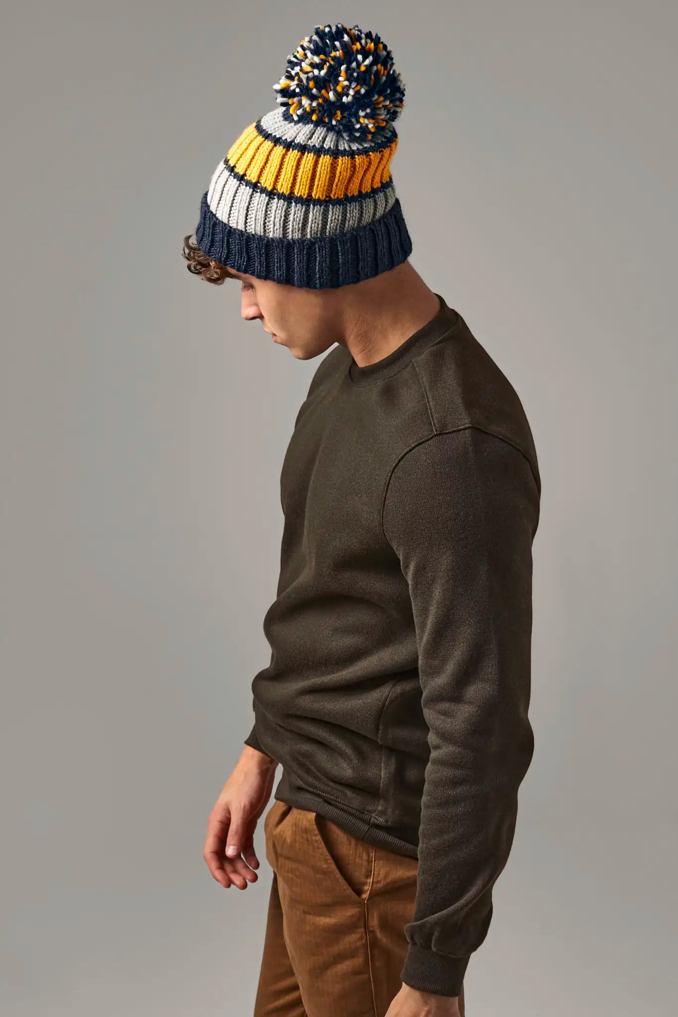 all-groups Hygge Striped Beanie
