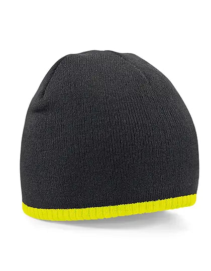 Two Tone Pull On Beanie