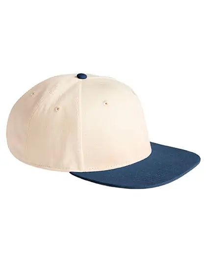 Contrast Flat Peak 6 Panel Cap