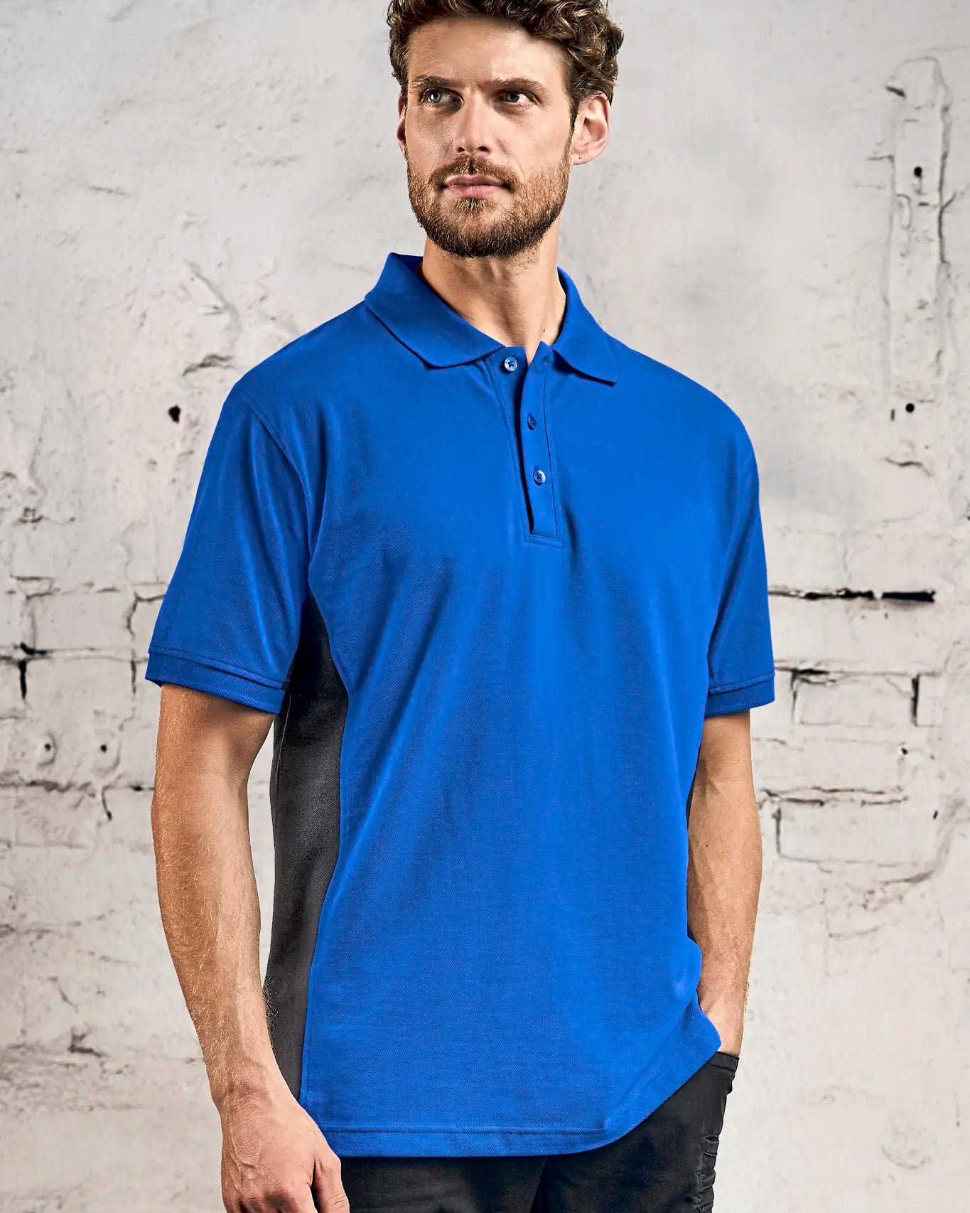 all-groups Unisex Contrast Polo