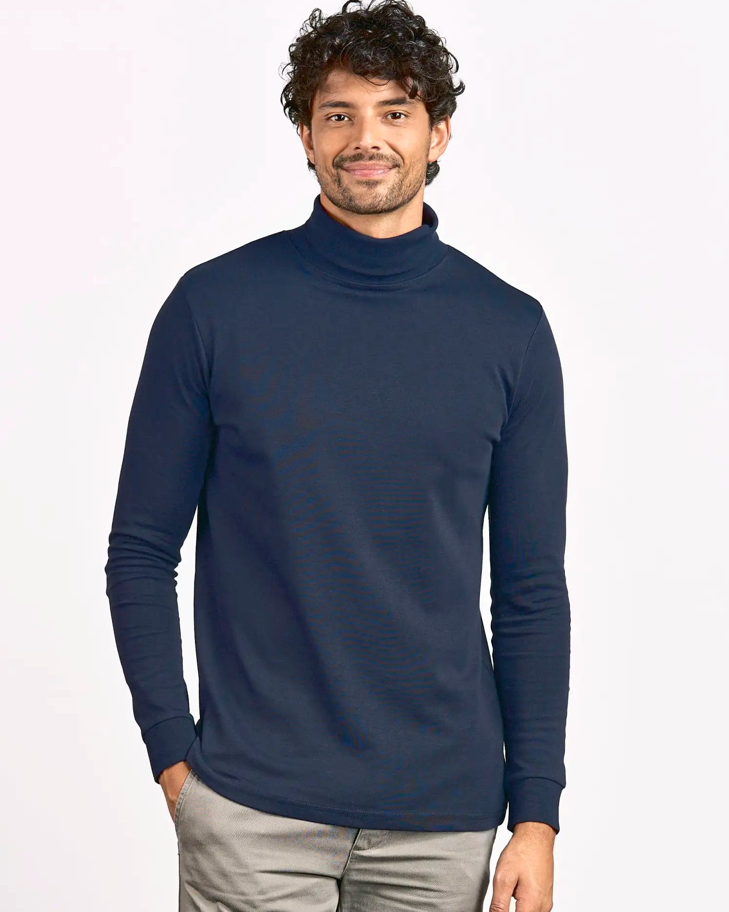 all-groups Men's Turtleneck T-Shirt Long Sleeve