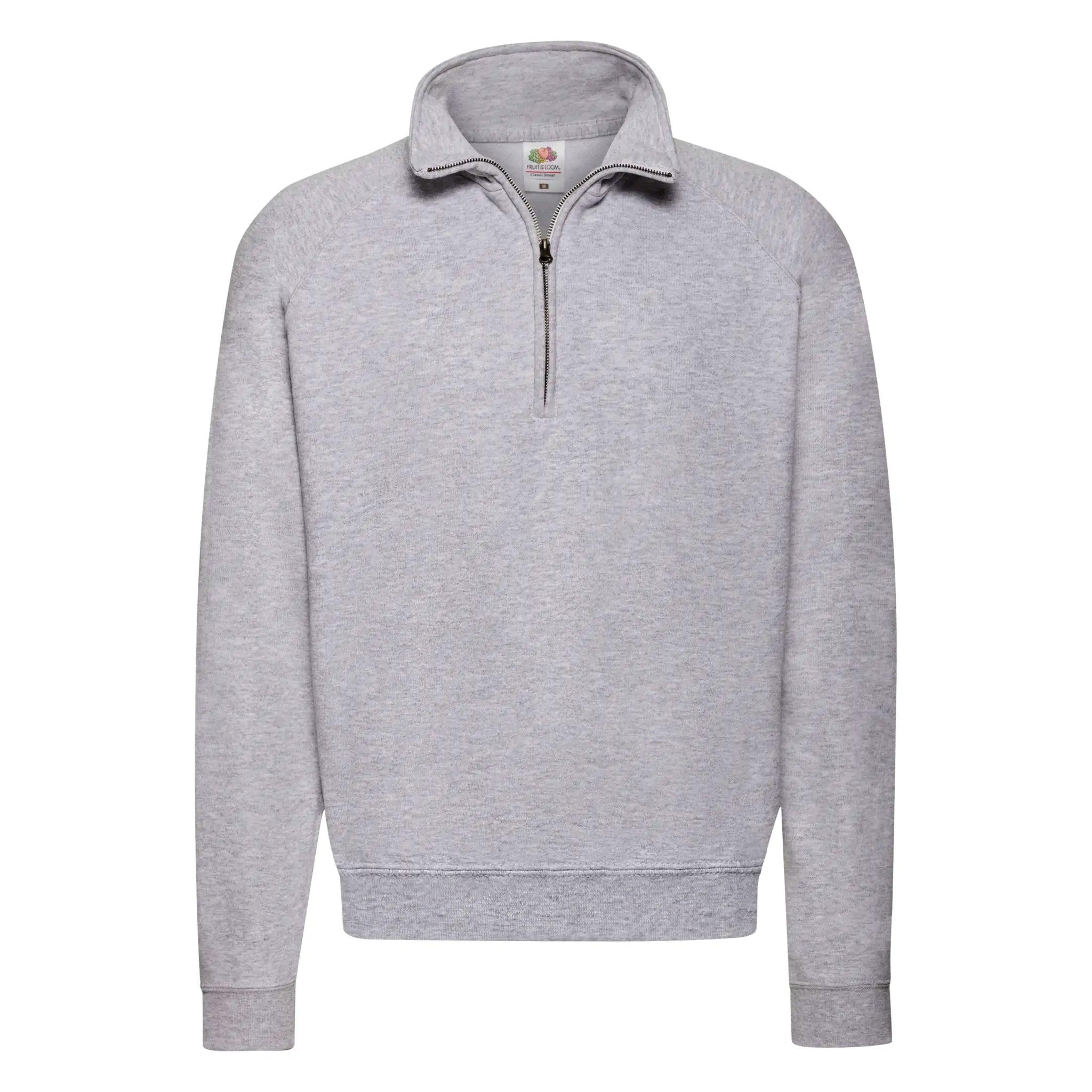 all-groups Men's Classic Zip Neck Sweatshirt