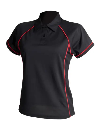 Women's Piped Performance Polo