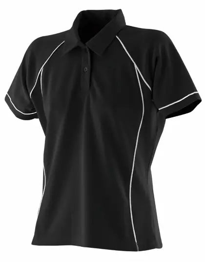 Women's Piped Performance Polo