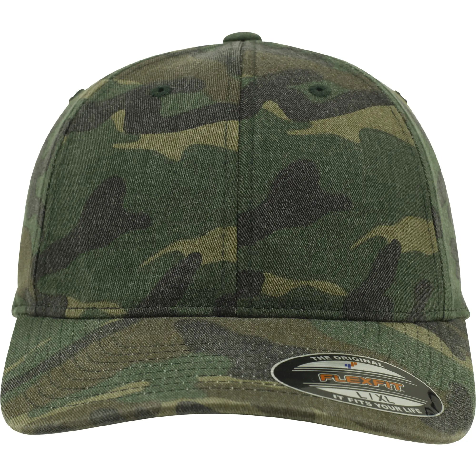 all-groups Flexfit Garmet Washed Camo Cap