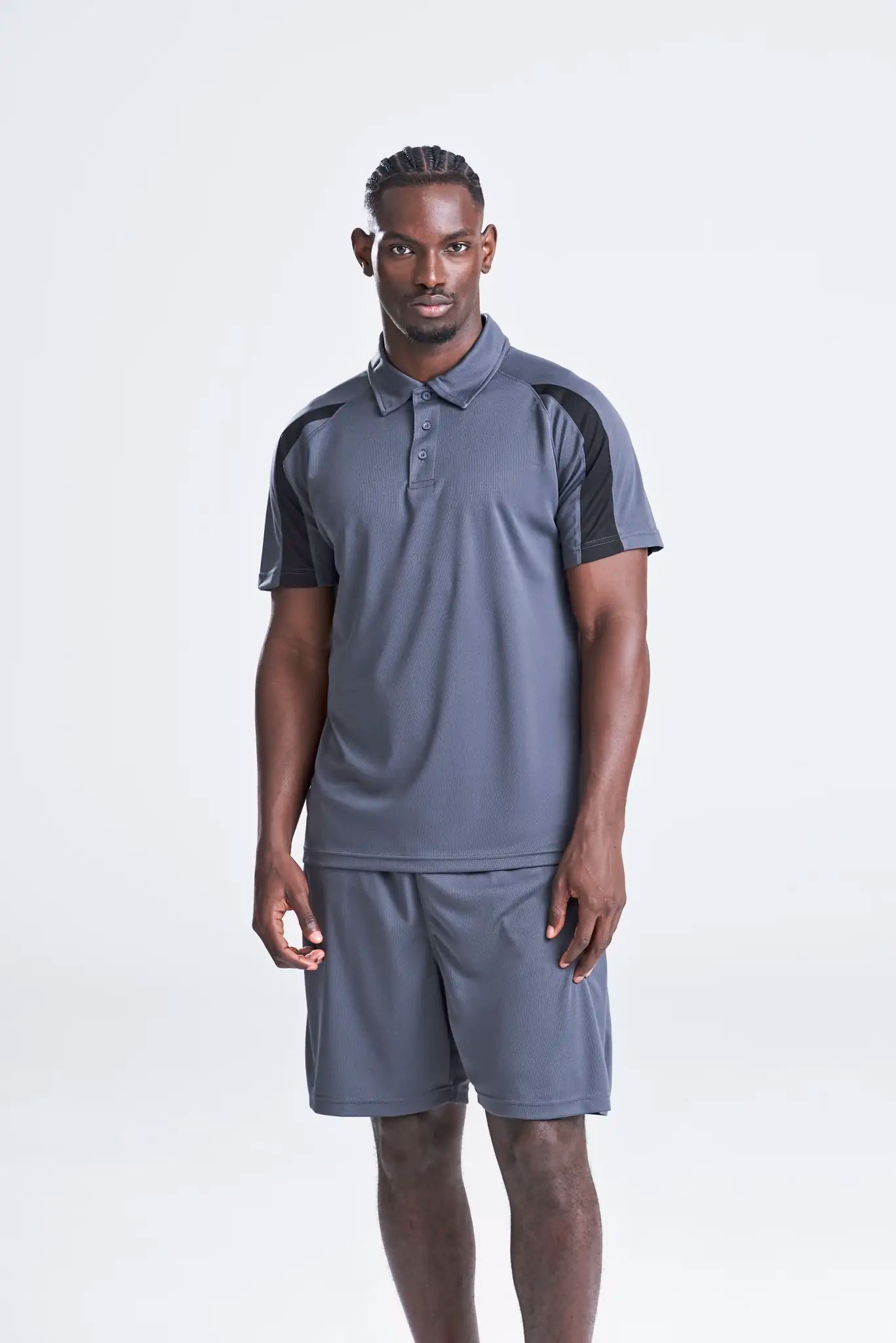 all-groups Men's Contrast Cool Polo
