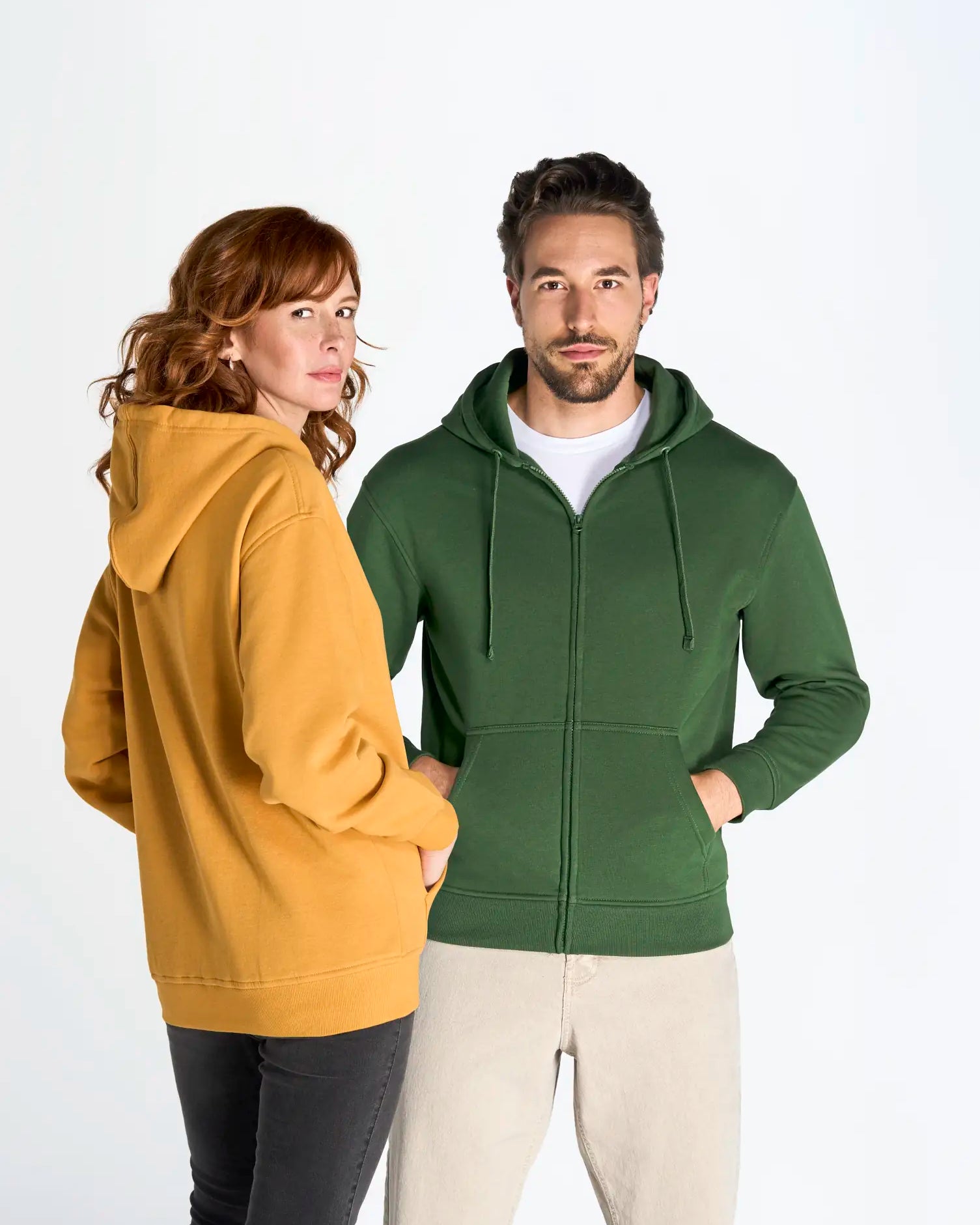 all-groups Men's Zipped Hooded Sweater