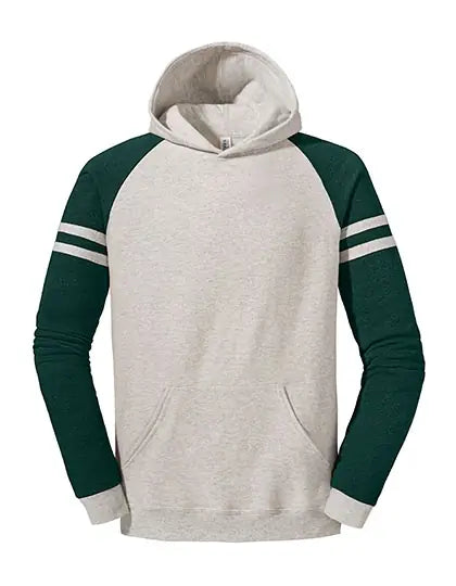 Unisex Nublend Varsity Colour Block Hooded Sweatshirt