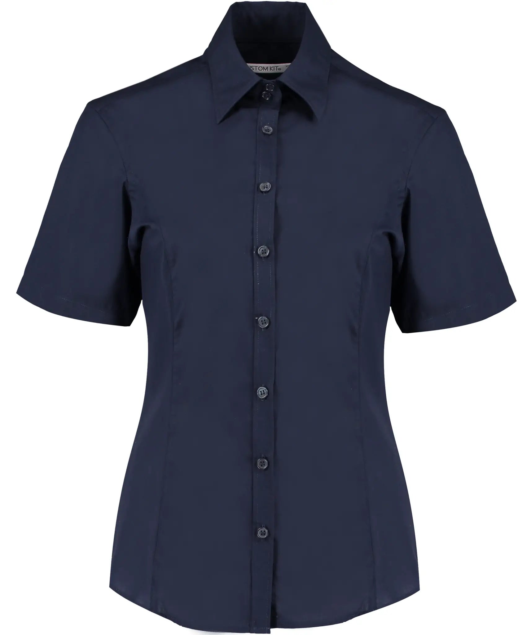 all-groups Women's Tailored Fit Business Shirt Short Sleeve