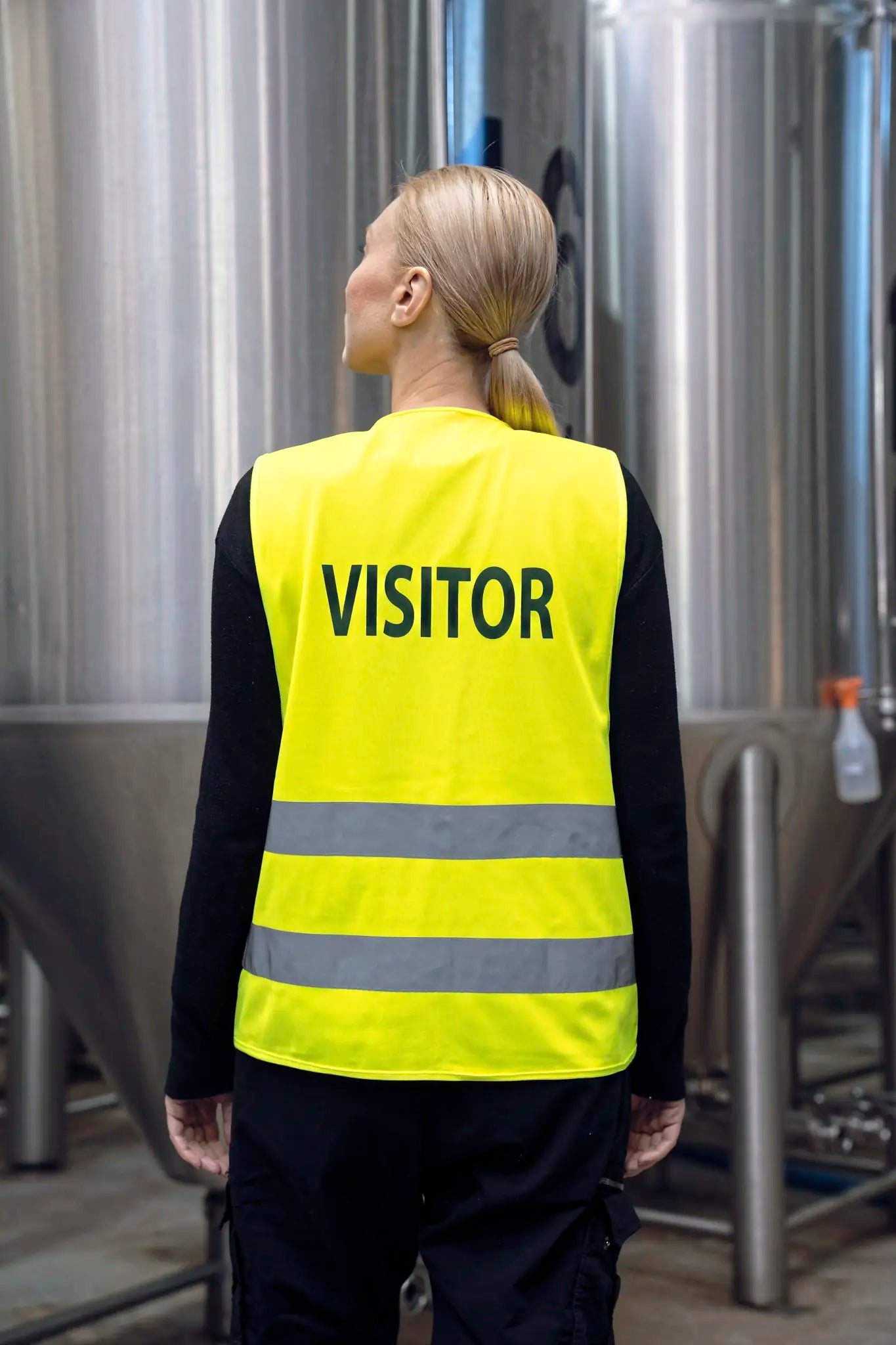 all-groups Men's Safety Vest Passau Visitor