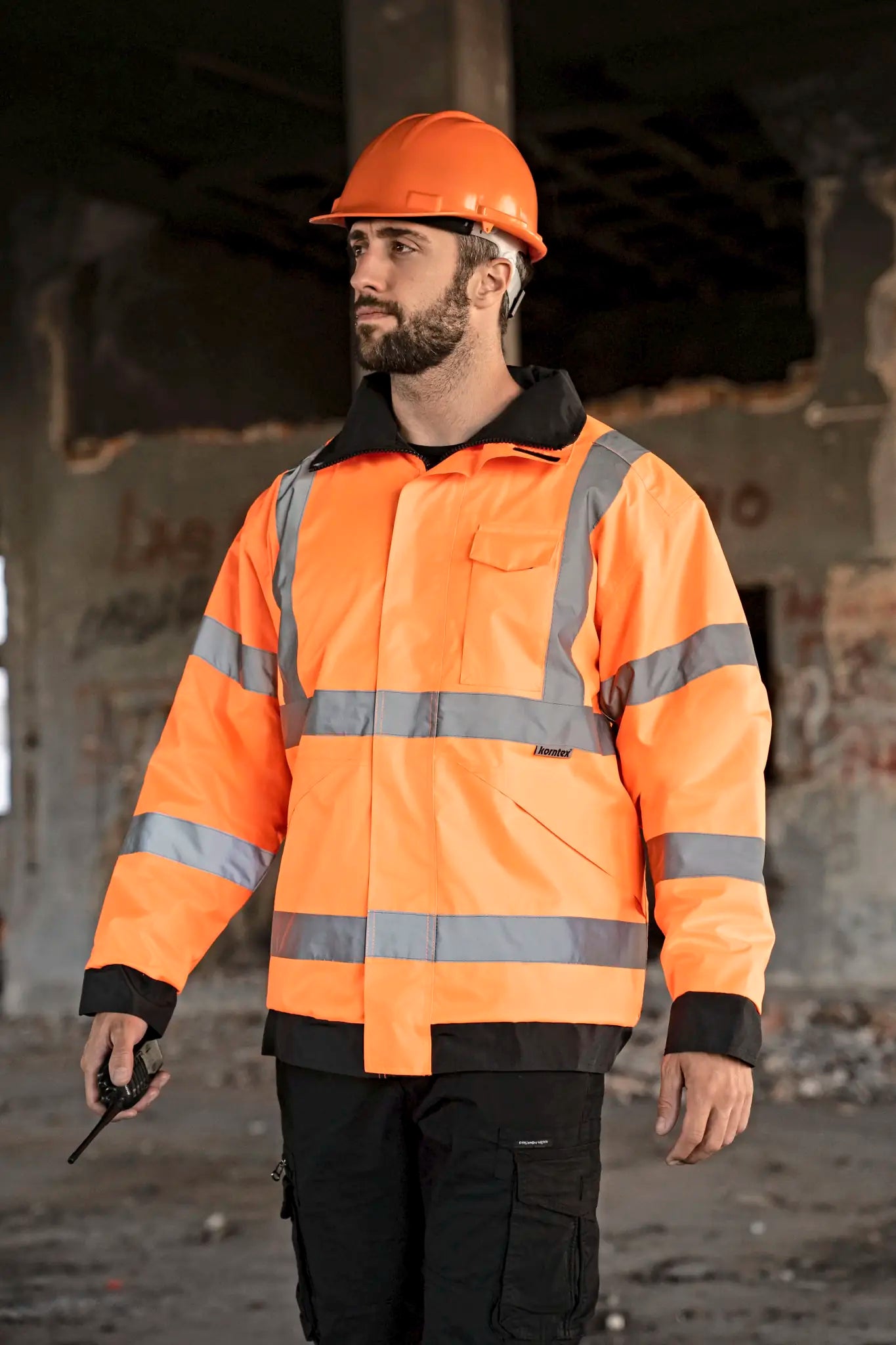 all-groups Men's Hi Vis Light Rain Jacket Kaunas