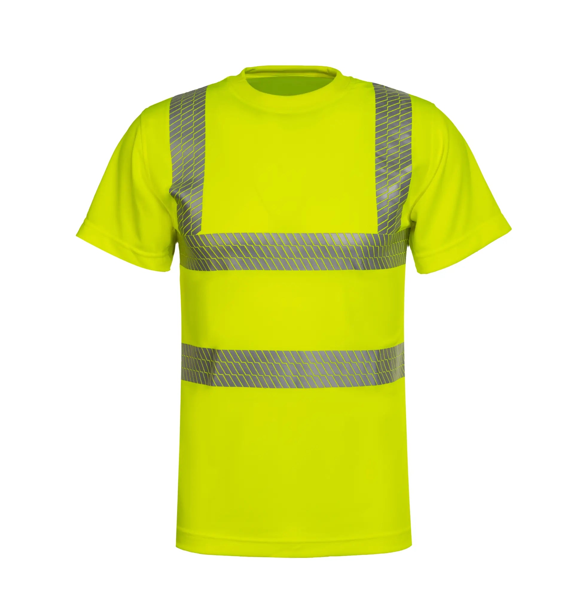 all-groups Men's Hi Vis Broken Reflective Premium T-Shirt Alhambra