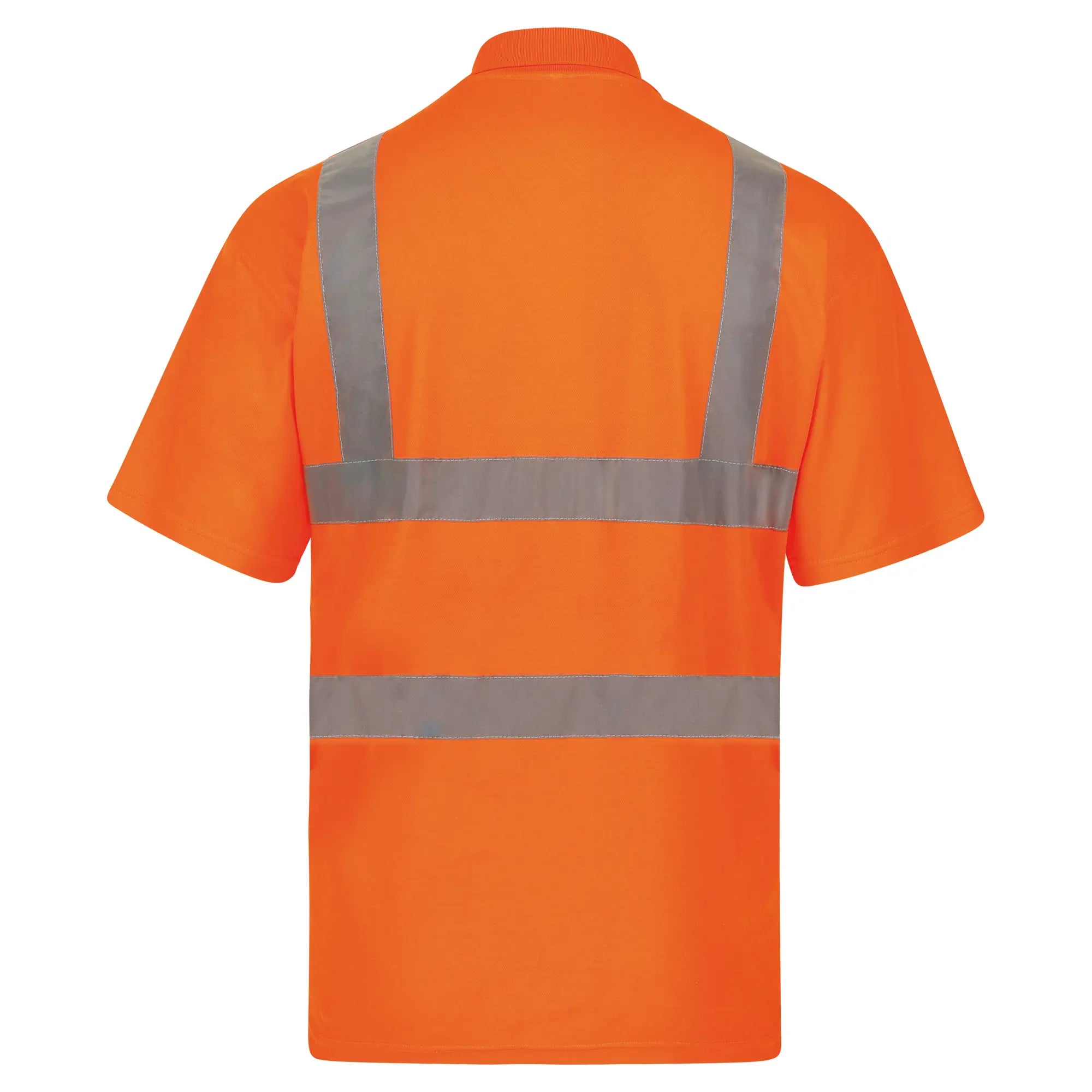 all-groups Men's High End Polycotton Hi Vis Polo Shirt Cambridge