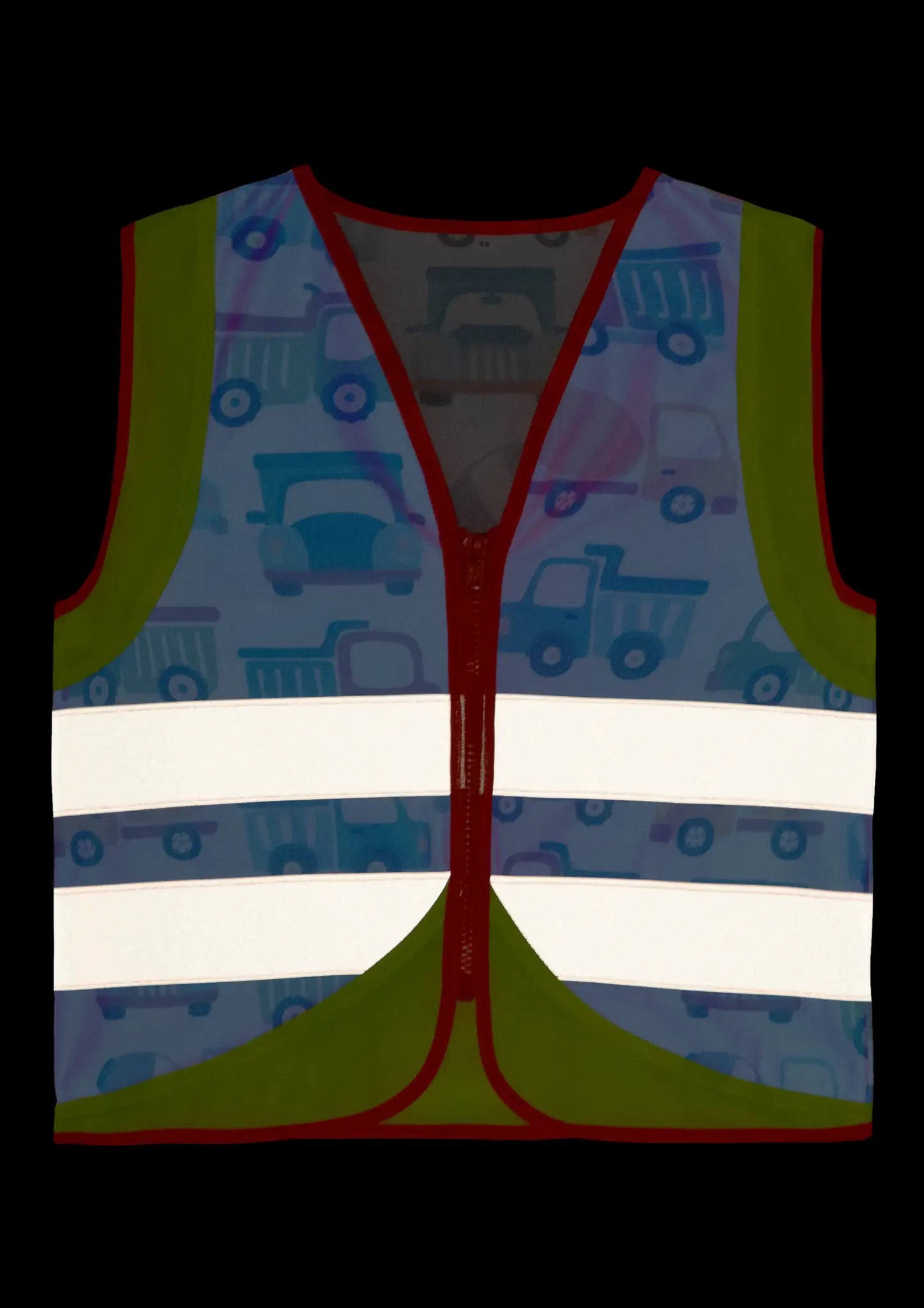 all-groups Kids' Children's Safety Vest Action Vehicle Fun CO² Neutral