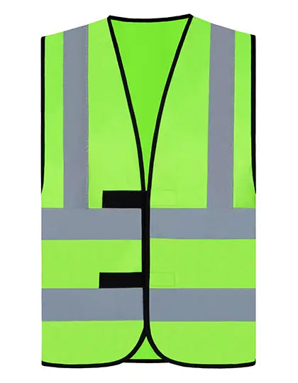 Men's Hi Vis Safety Vest With 4 Reflective Stripes Hannover