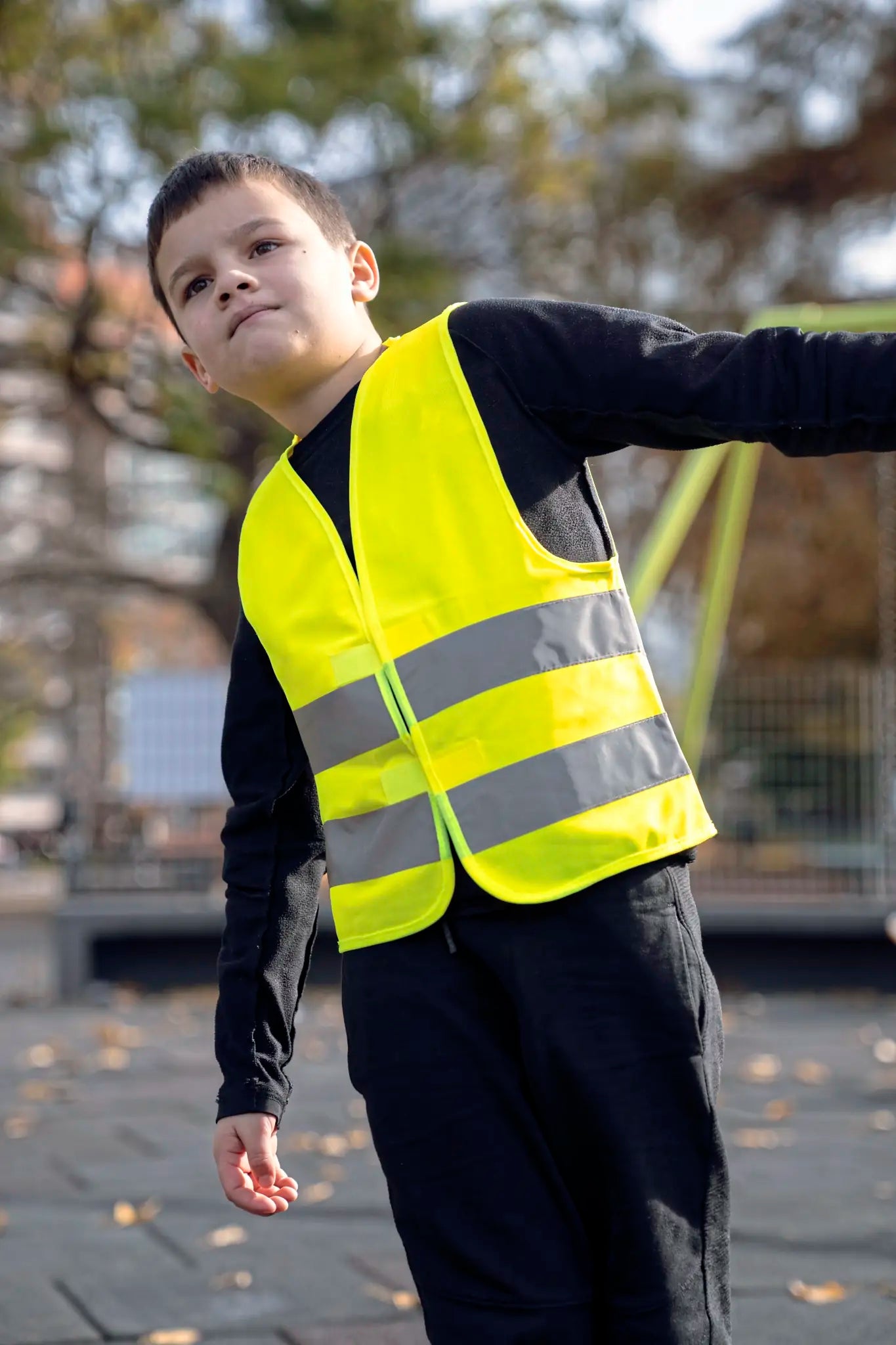 all-groups Kids' Hi Vis Safety Vest Aarhus
