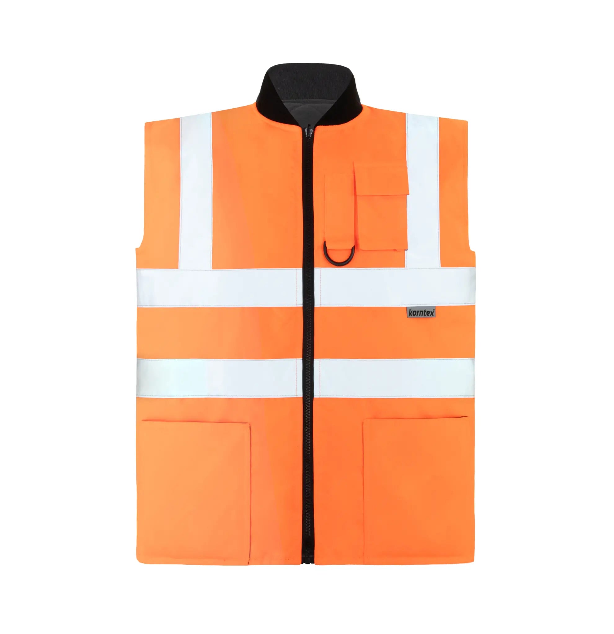 all-groups Unisex Hi Vis Reversible Safety Bodywarmer Ural 2 in 1