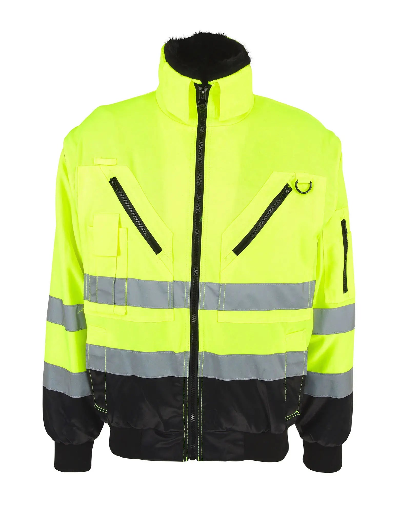 all-groups Men's Robust 4 in 1 Hi Vis Pilot Jacket Oslo