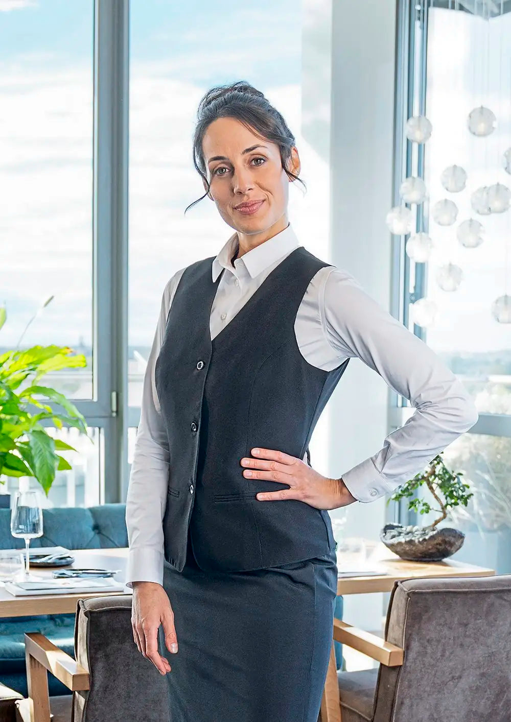 all-groups Women's Waistcoat Basic