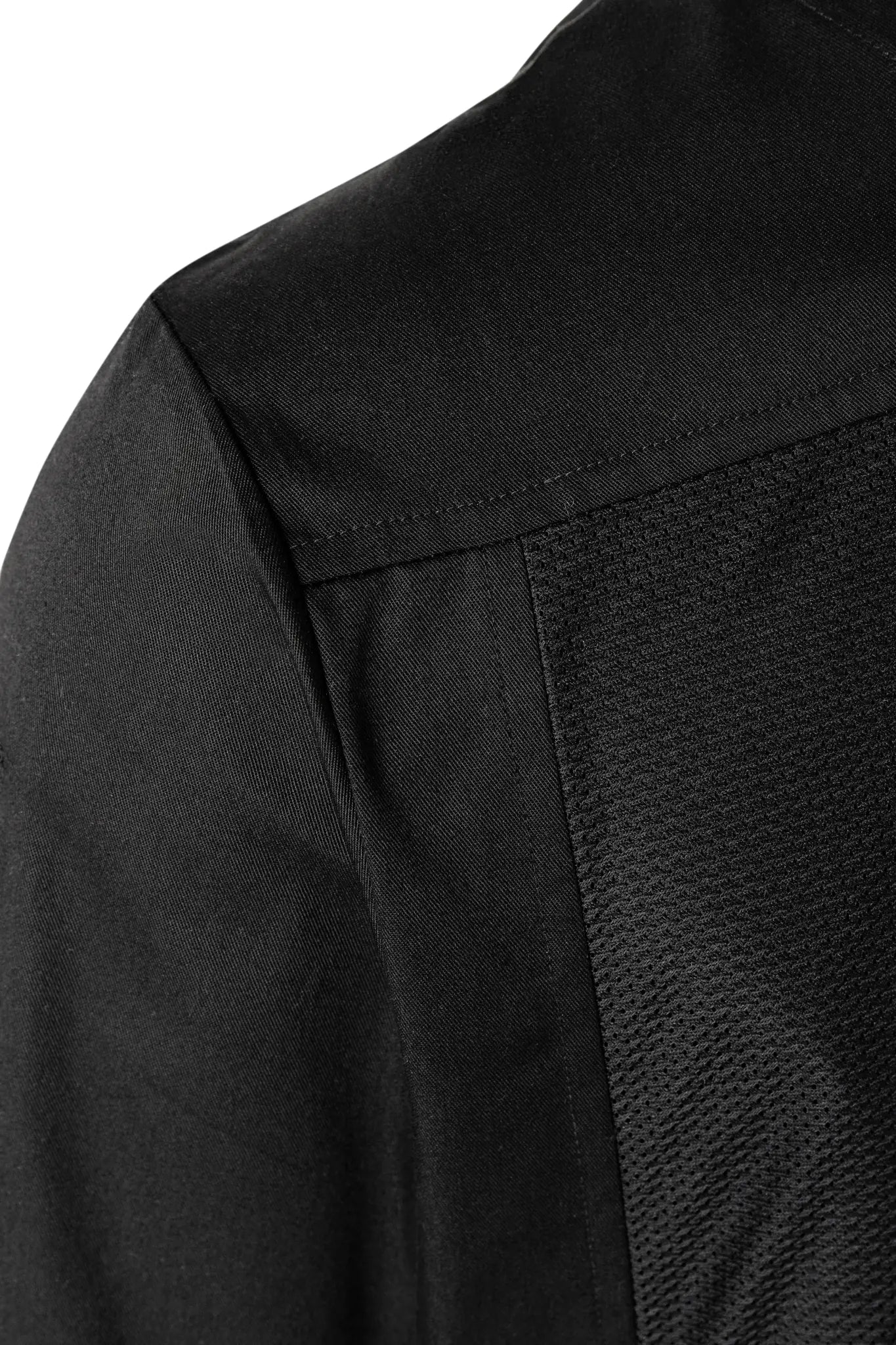 all-groups Men's Long Sleeve Throw Over Chef Shirt Basic