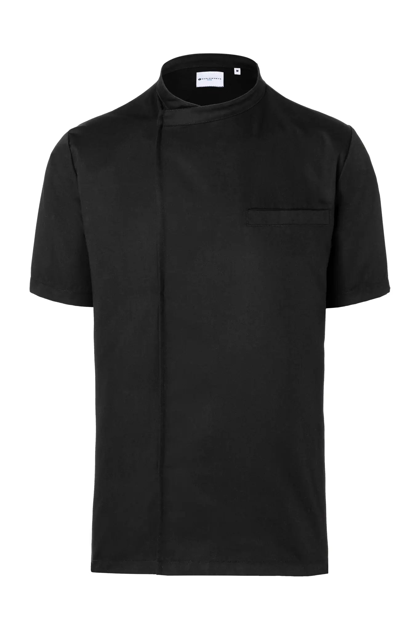 all-groups Men's Short Sleeve Throw Over Chef Shirt Basic