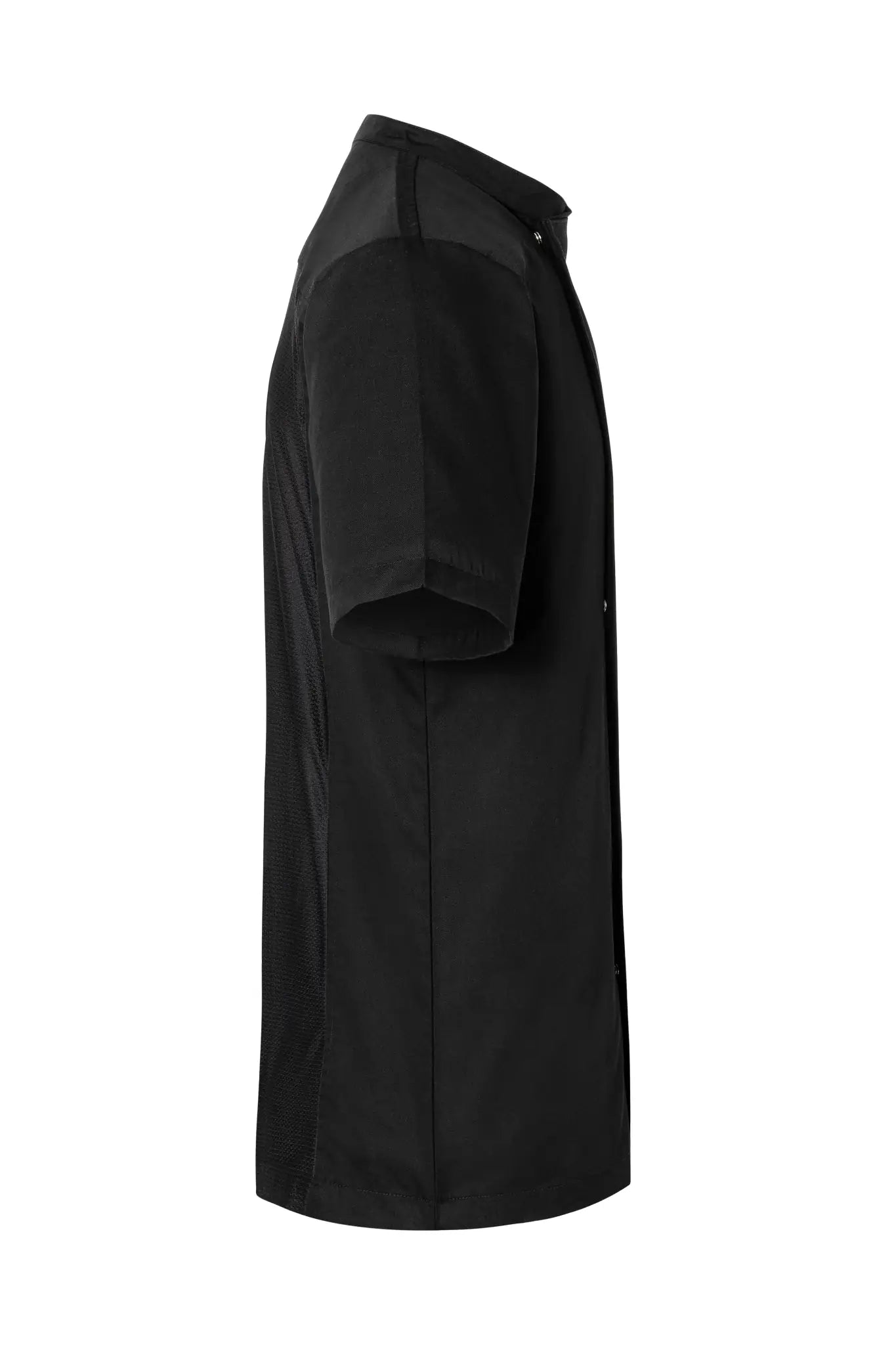 all-groups Men's Short Sleeve Throw Over Chef Shirt Basic