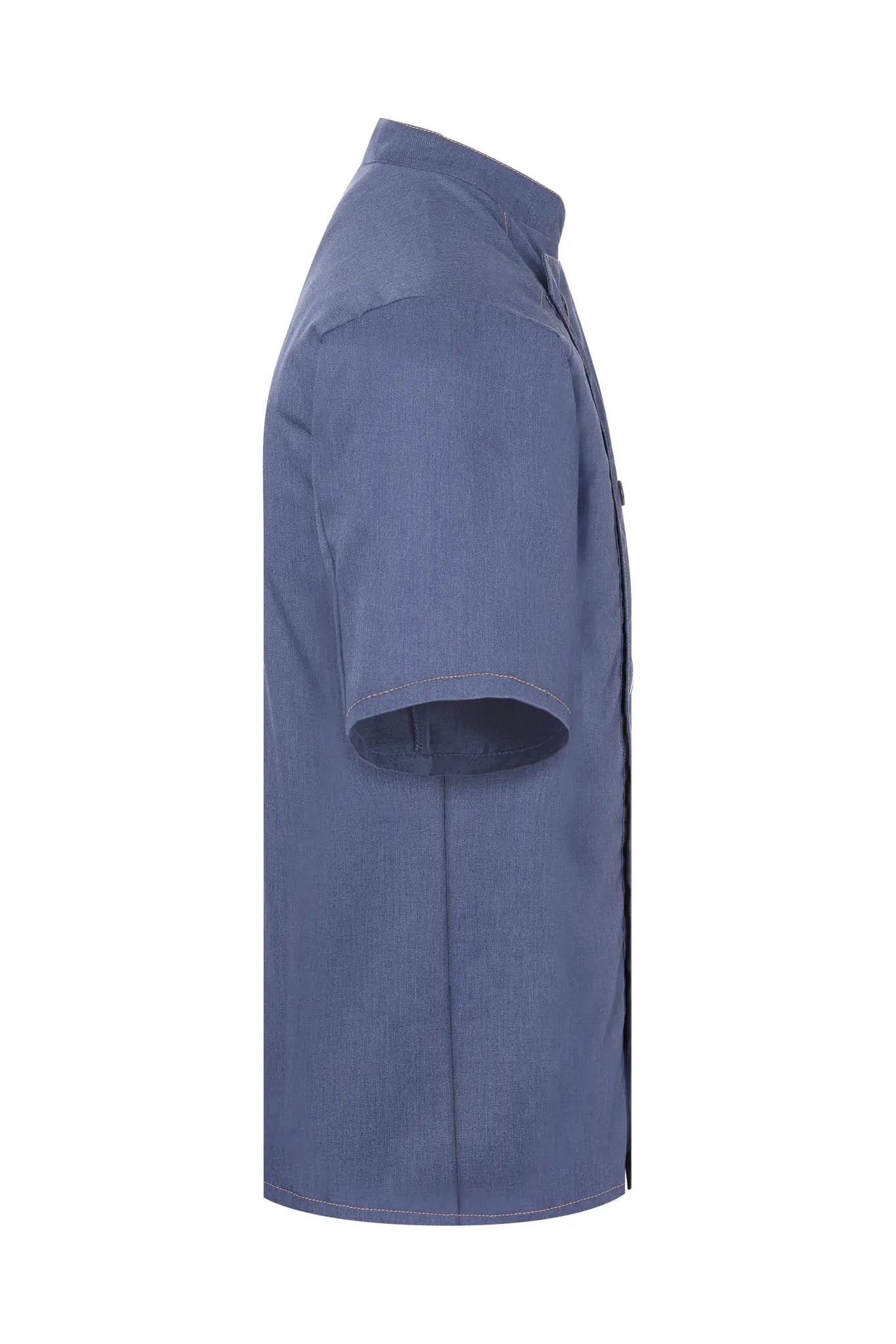all-groups Men's Short Sleeved Chef's Jacket Jeans Style