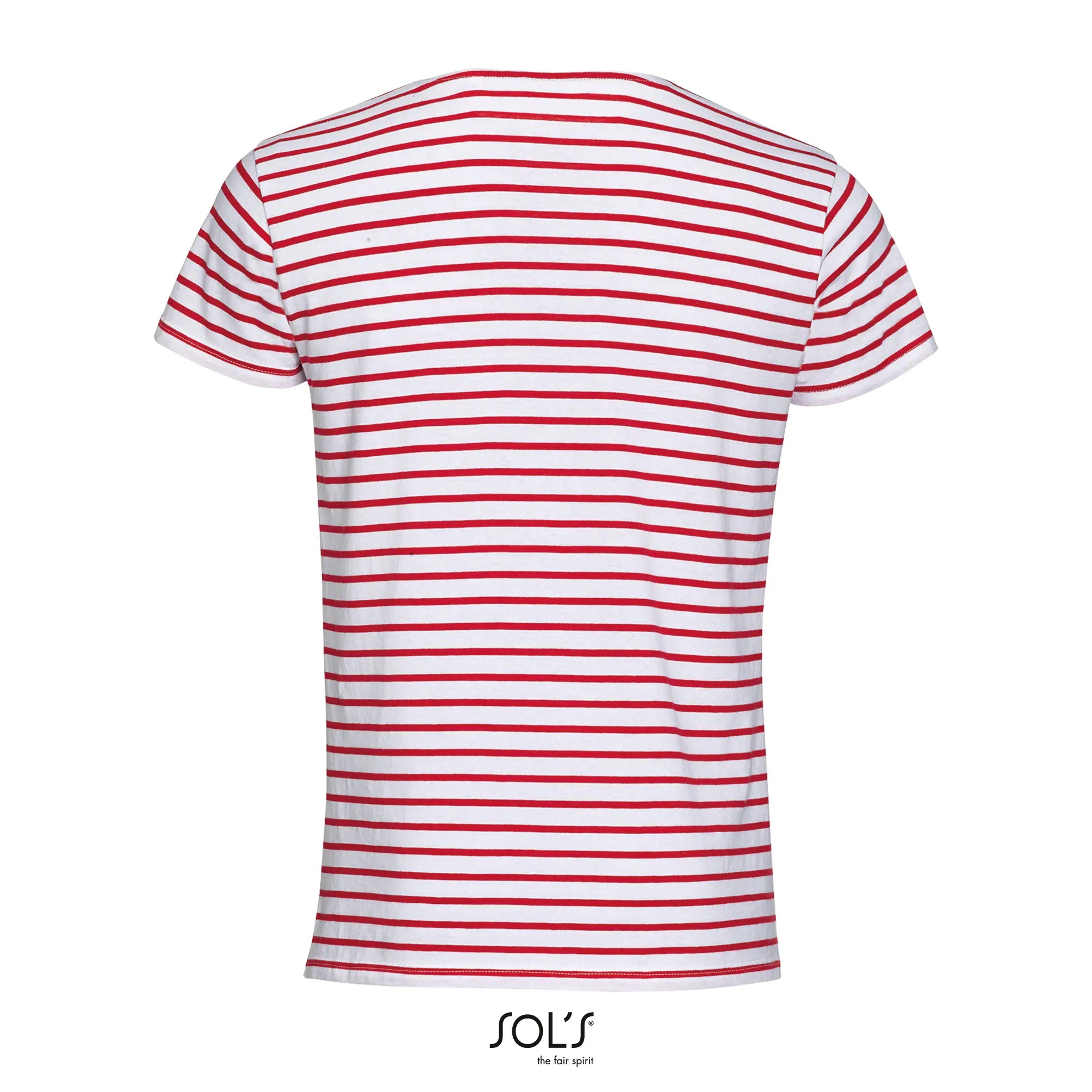 all-groups Men's Round Neck Striped T-Shirt Miles