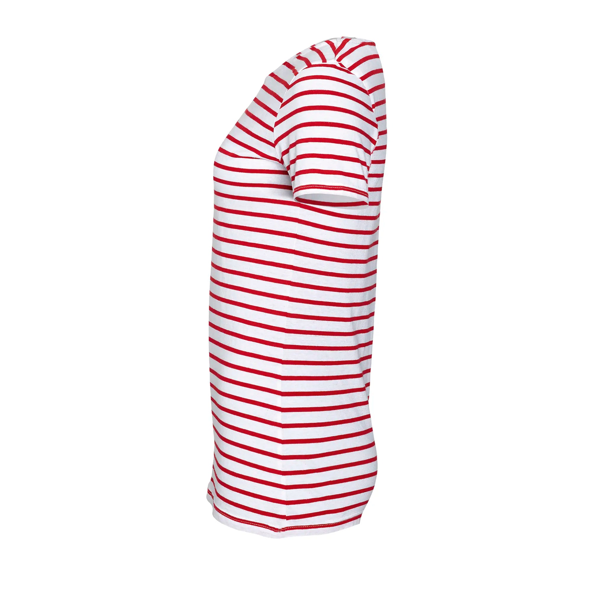all-groups Women's Round Neck Striped T-Shirt Miles