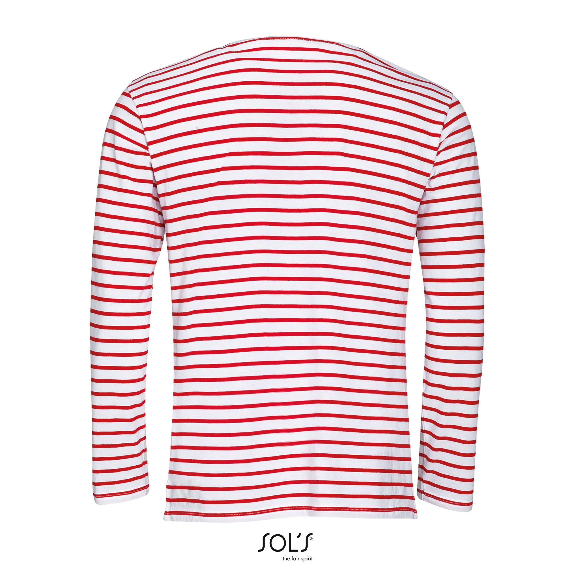 all-groups Men's Long Sleeve Striped T-Shirt Marine