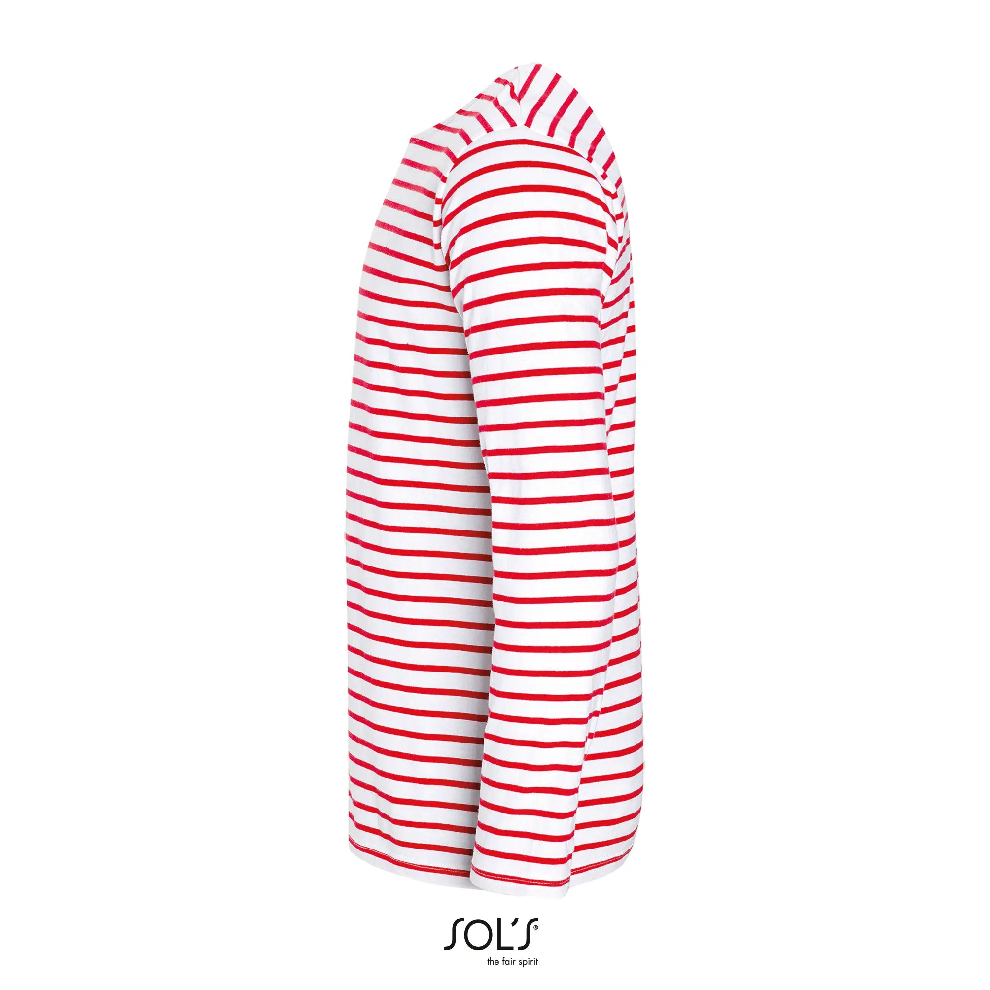 all-groups Men's Long Sleeve Striped T-Shirt Marine
