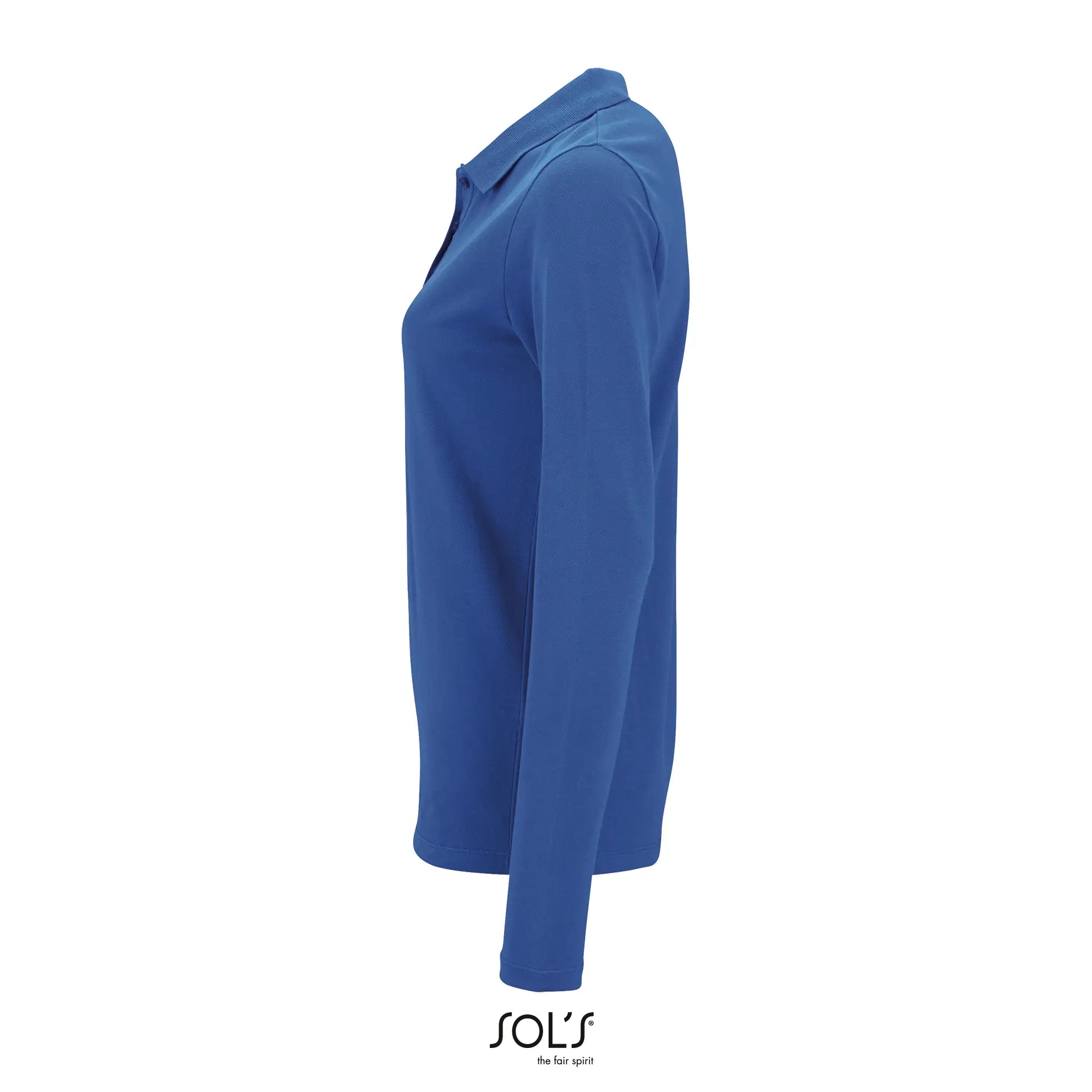 all-groups Women's Long Sleeve Piqué Polo Shirt Perfect