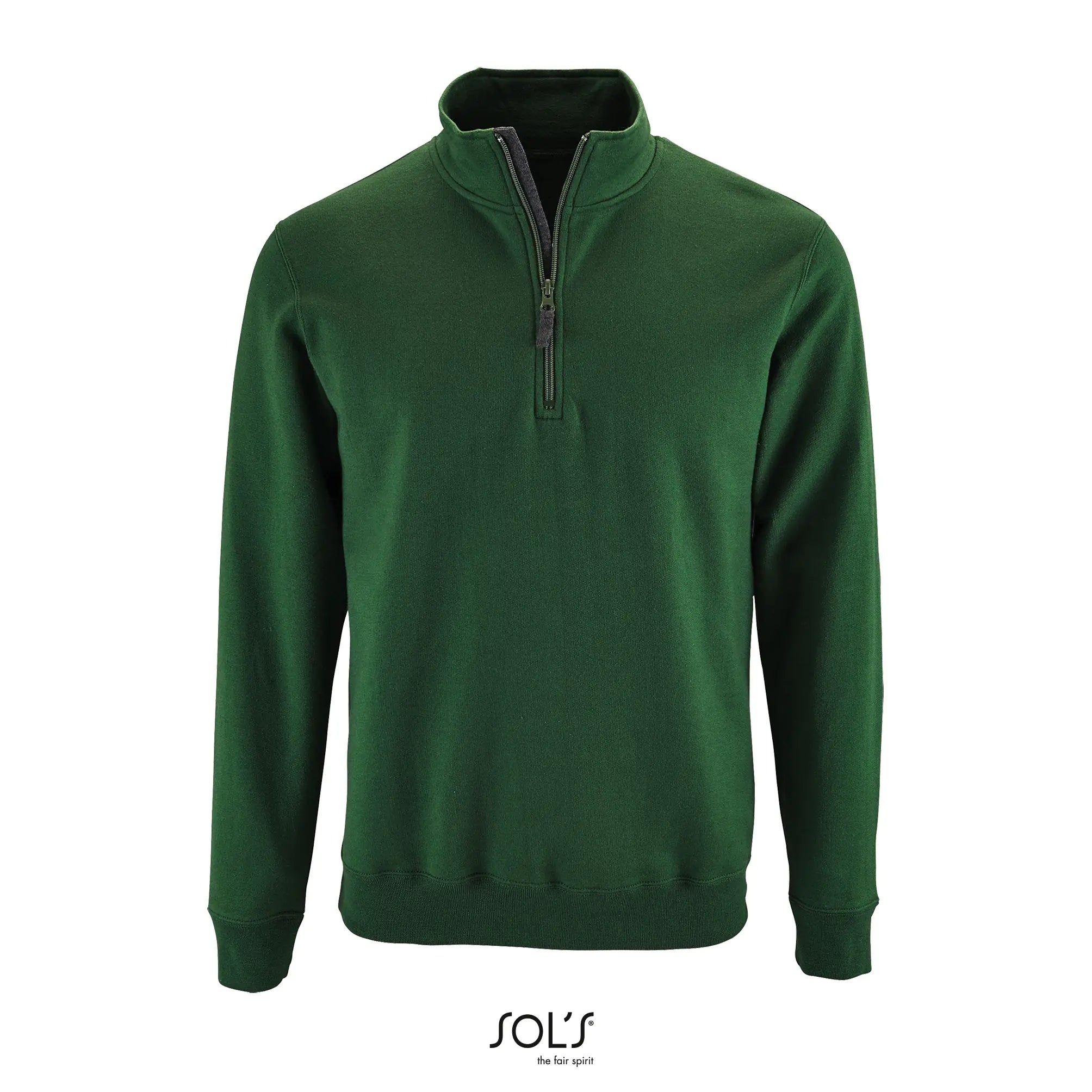 all-groups Men's Zip High Collar Sweatshirt Stan