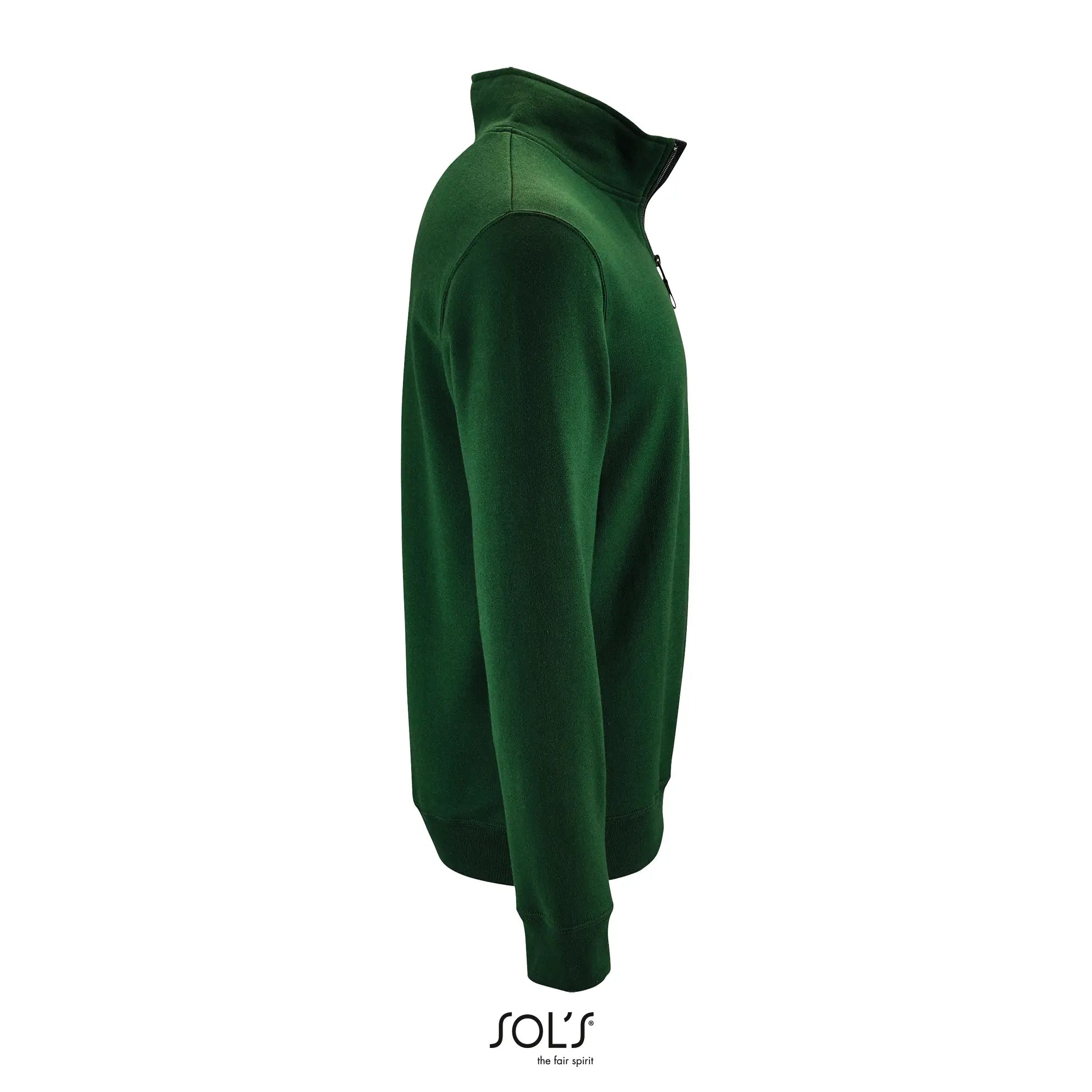 all-groups Men's Zip High Collar Sweatshirt Stan