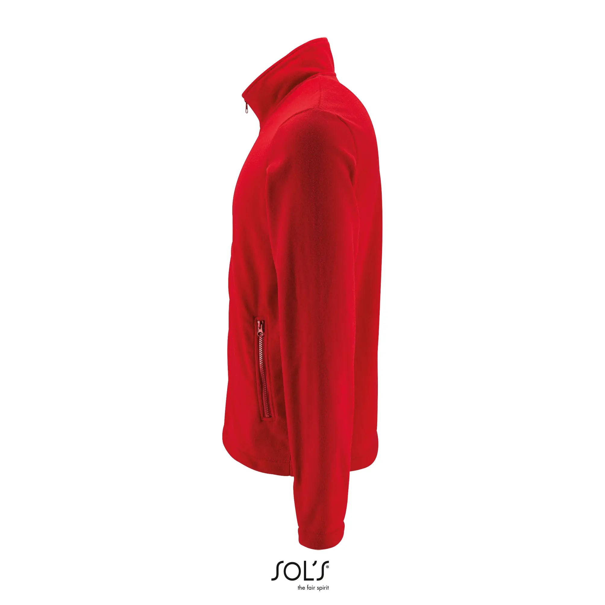 all-groups Men's Plain Fleece Jacket Norman
