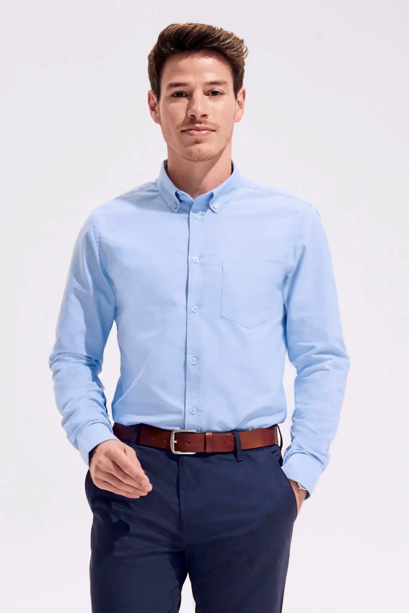 all-groups Men's Boston Fit Shirt