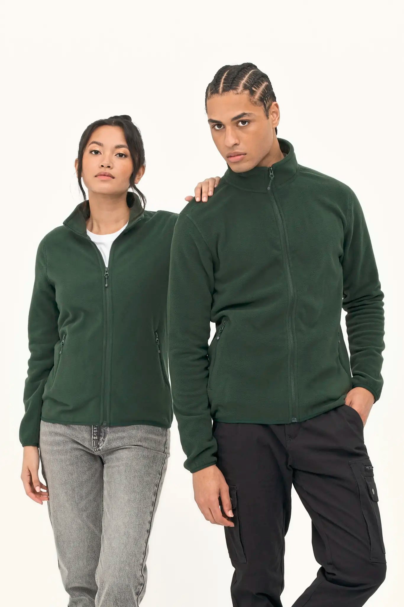 all-groups Men's Factor Zipped Fleece Jacket