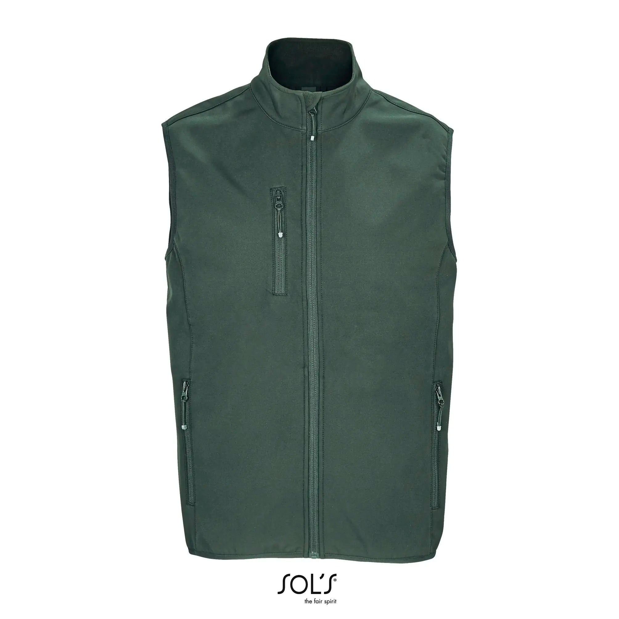 all-groups Men's Falcon Zipped Softshell Bodywarmer